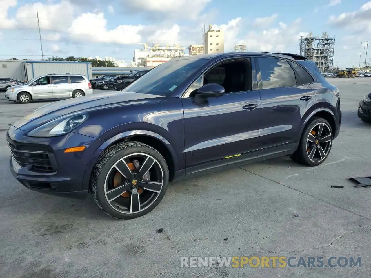1 fotografías del automóvil dañado WP1AA2AY1KDA10242 PORSCHE CAYENNE 2019