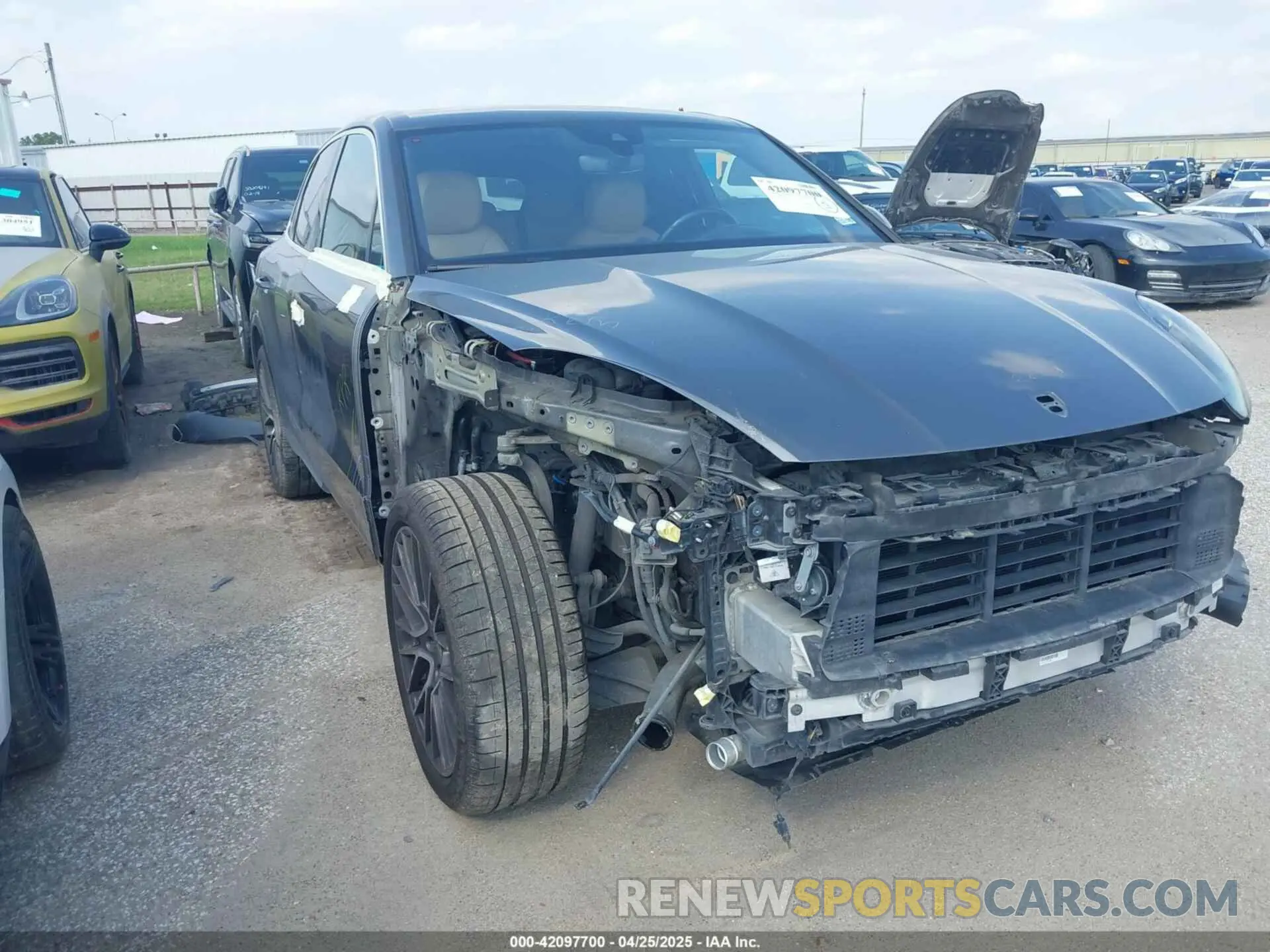 1 fotografías del automóvil dañado WP1AA2AY1KDA15473 PORSCHE CAYENNE 2019
