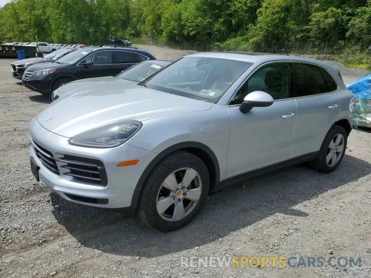 1 fotografías del automóvil dañado WP1AA2AY2KDA06944 PORSCHE CAYENNE 2019