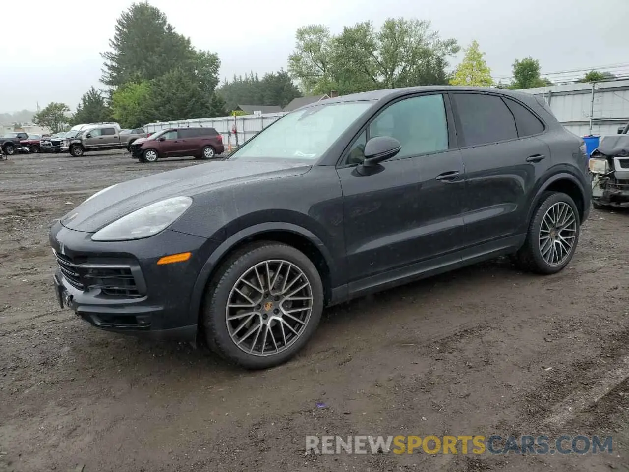 1 fotografías del automóvil dañado WP1AA2AY2KDA10542 PORSCHE CAYENNE 2019