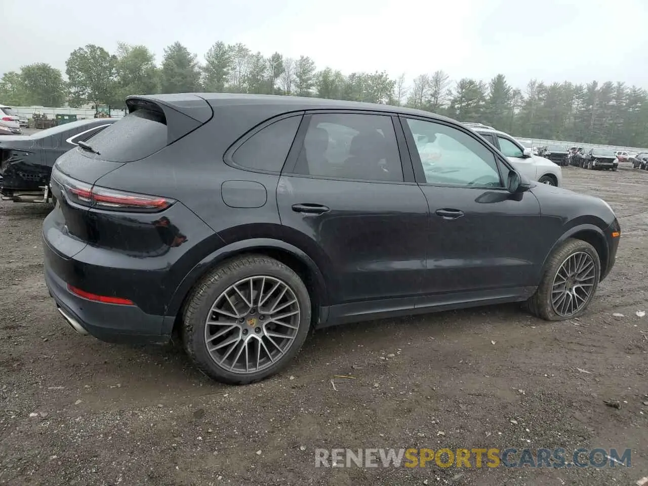 3 fotografías del automóvil dañado WP1AA2AY2KDA10542 PORSCHE CAYENNE 2019