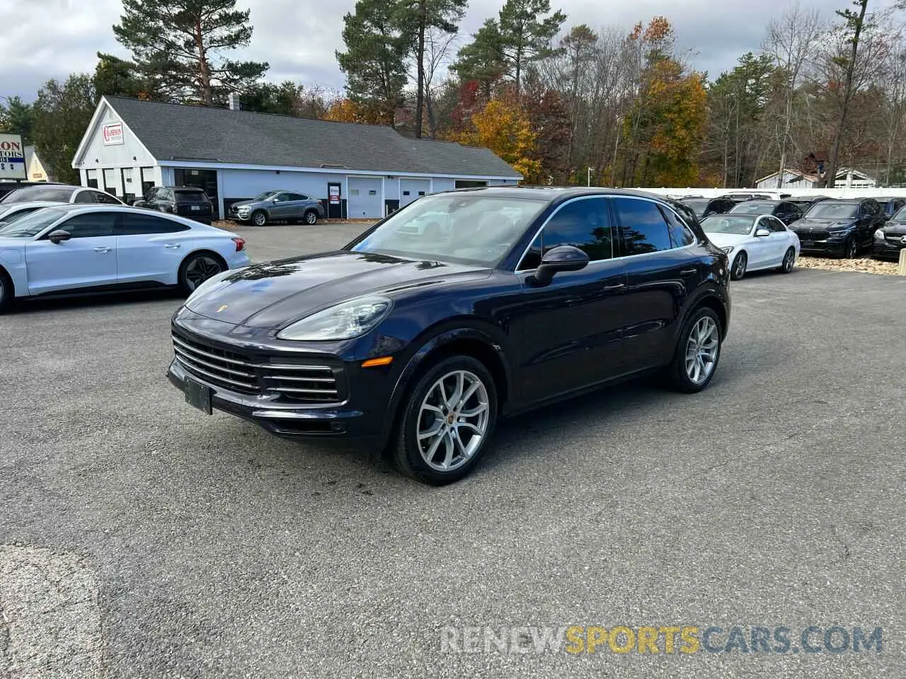 2 fotografías del automóvil dañado WP1AA2AY2KDA14199 PORSCHE CAYENNE 2019