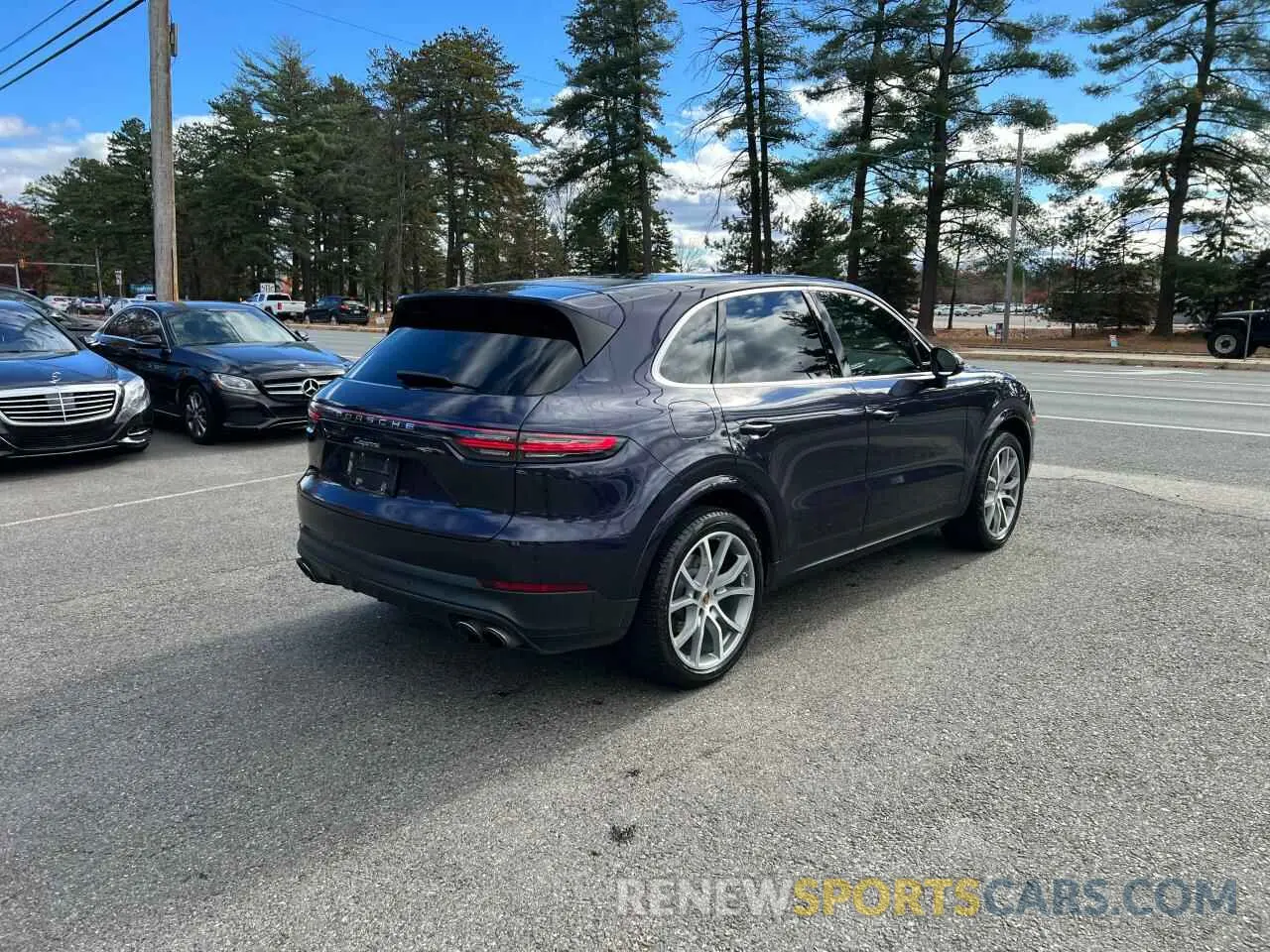 4 fotografías del automóvil dañado WP1AA2AY2KDA14199 PORSCHE CAYENNE 2019