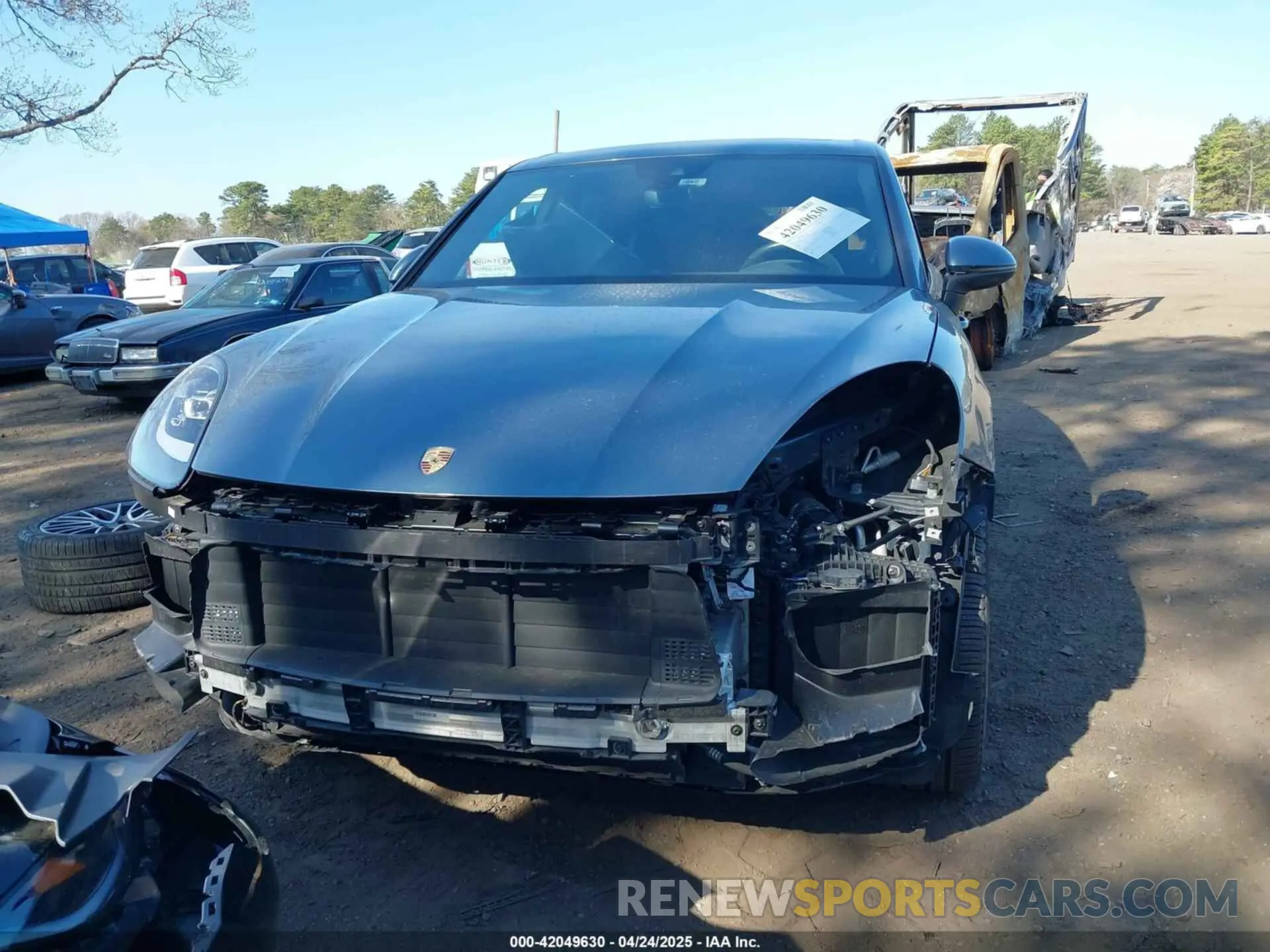 12 fotografías del automóvil dañado WP1AA2AY2KDA14302 PORSCHE CAYENNE 2019