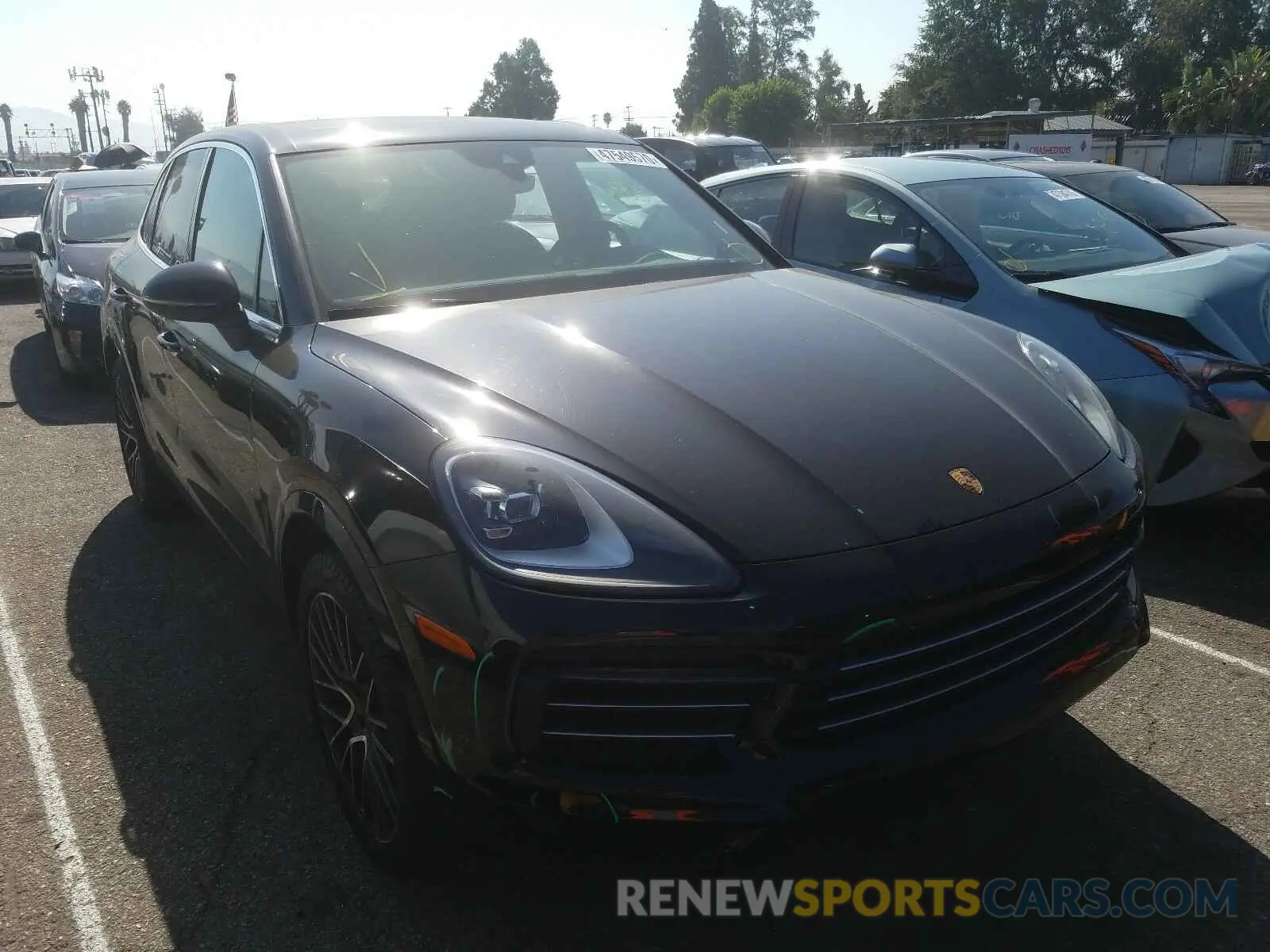 1 fotografías del automóvil dañado WP1AA2AY3KDA06693 PORSCHE CAYENNE 2019
