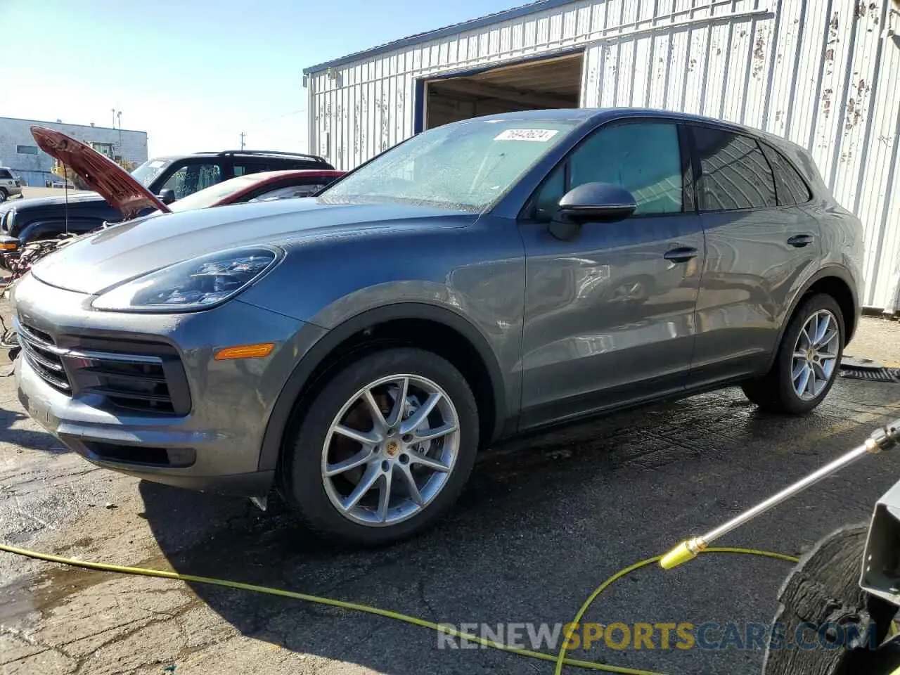 1 fotografías del automóvil dañado WP1AA2AY3KDA09707 PORSCHE CAYENNE 2019