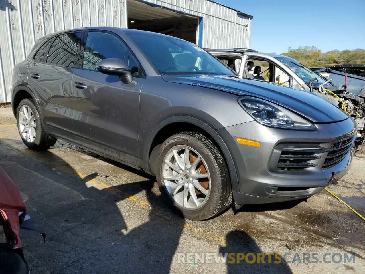 4 fotografías del automóvil dañado WP1AA2AY3KDA09707 PORSCHE CAYENNE 2019
