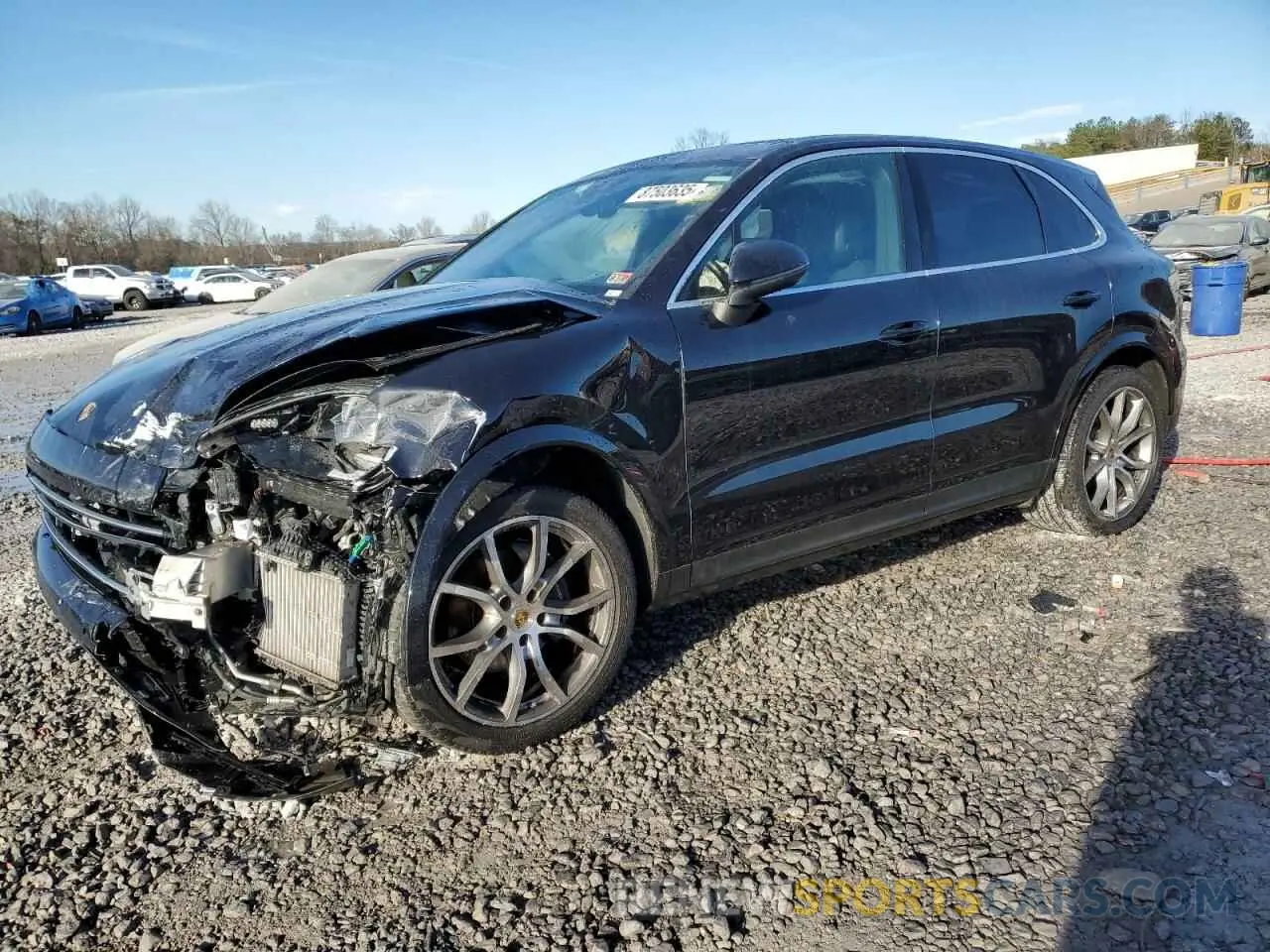 1 fotografías del automóvil dañado WP1AA2AY3KDA14454 PORSCHE CAYENNE 2019
