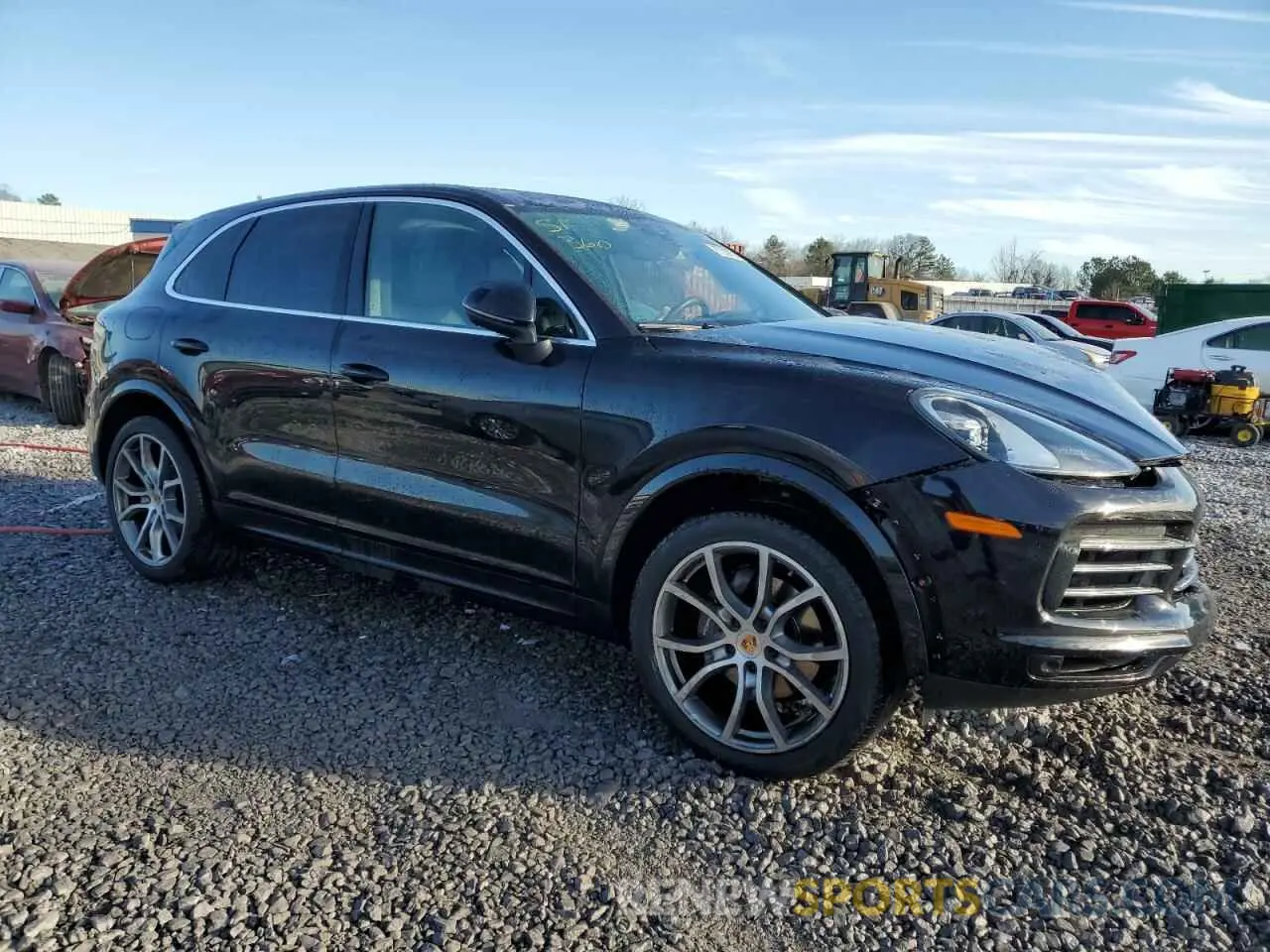 4 fotografías del automóvil dañado WP1AA2AY3KDA14454 PORSCHE CAYENNE 2019