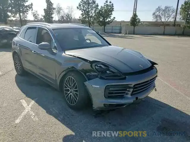 10 fotografías del automóvil dañado WP1AA2AY3KDA18665 PORSCHE CAYENNE 2019