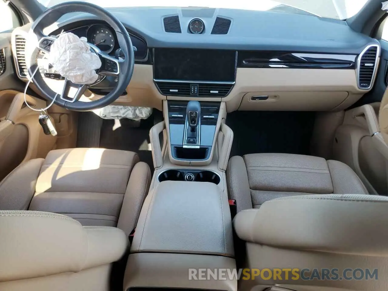 8 fotografías del automóvil dañado WP1AA2AY3KDA18665 PORSCHE CAYENNE 2019
