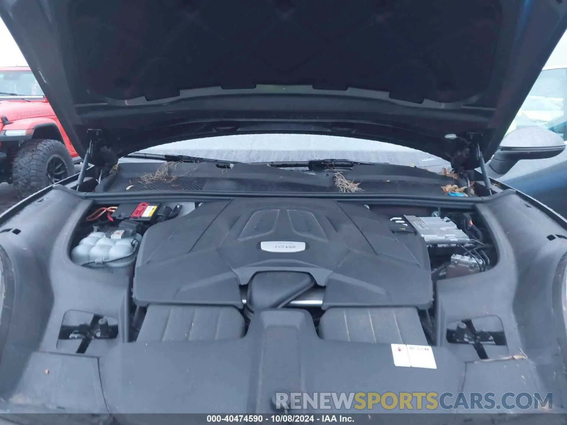 10 fotografías del automóvil dañado WP1AA2AY4KDA12860 PORSCHE CAYENNE 2019