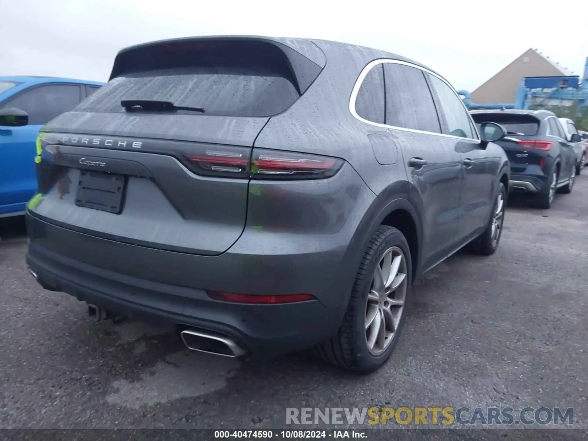 4 fotografías del automóvil dañado WP1AA2AY4KDA12860 PORSCHE CAYENNE 2019