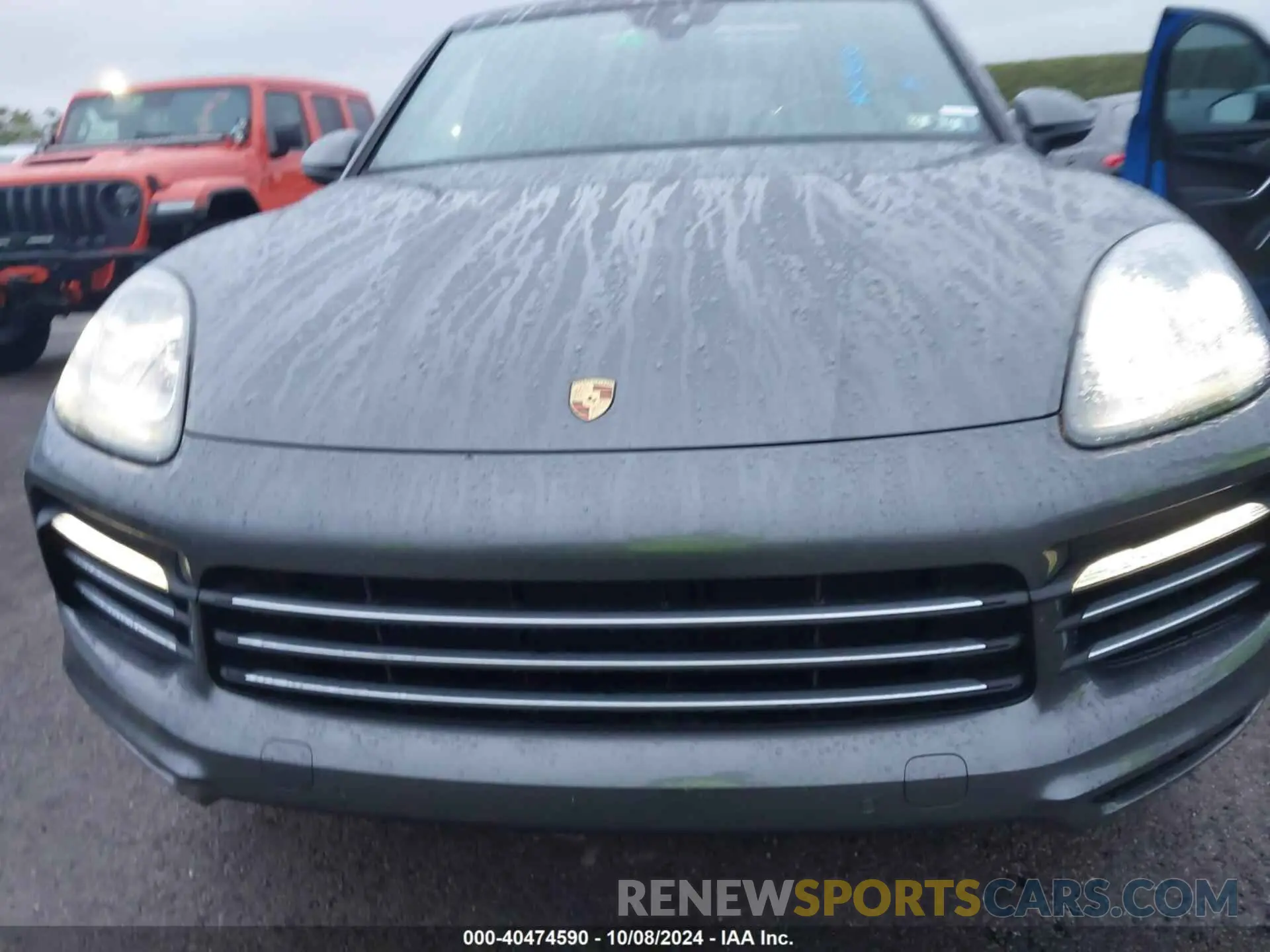 6 fotografías del automóvil dañado WP1AA2AY4KDA12860 PORSCHE CAYENNE 2019
