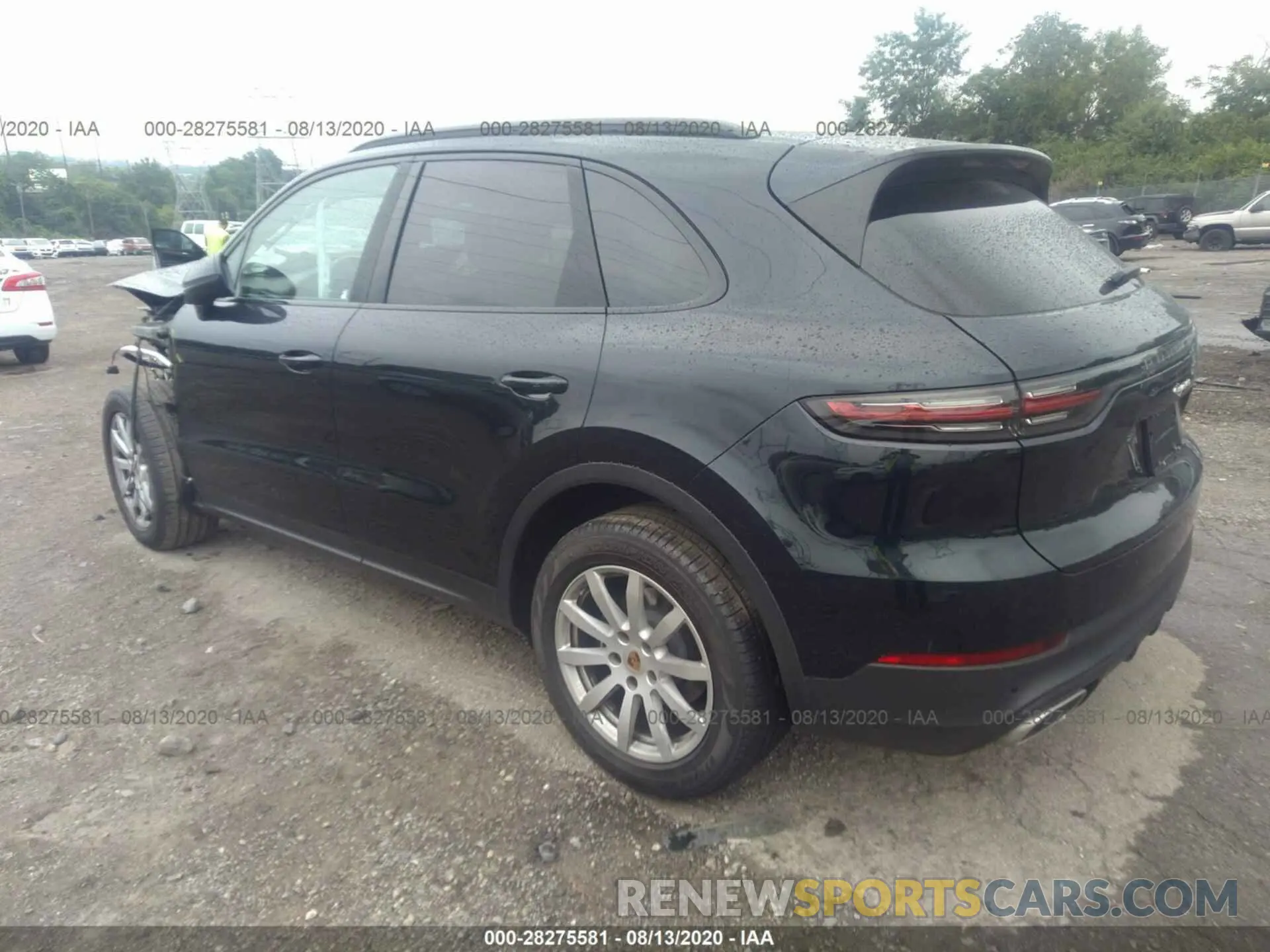 3 fotografías del automóvil dañado WP1AA2AY5KDA04847 PORSCHE CAYENNE 2019