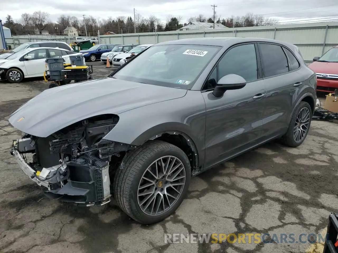 1 fotografías del automóvil dañado WP1AA2AY5KDA17002 PORSCHE CAYENNE 2019