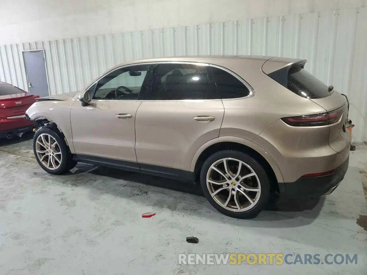 2 fotografías del automóvil dañado WP1AA2AY6KDA04730 PORSCHE CAYENNE 2019