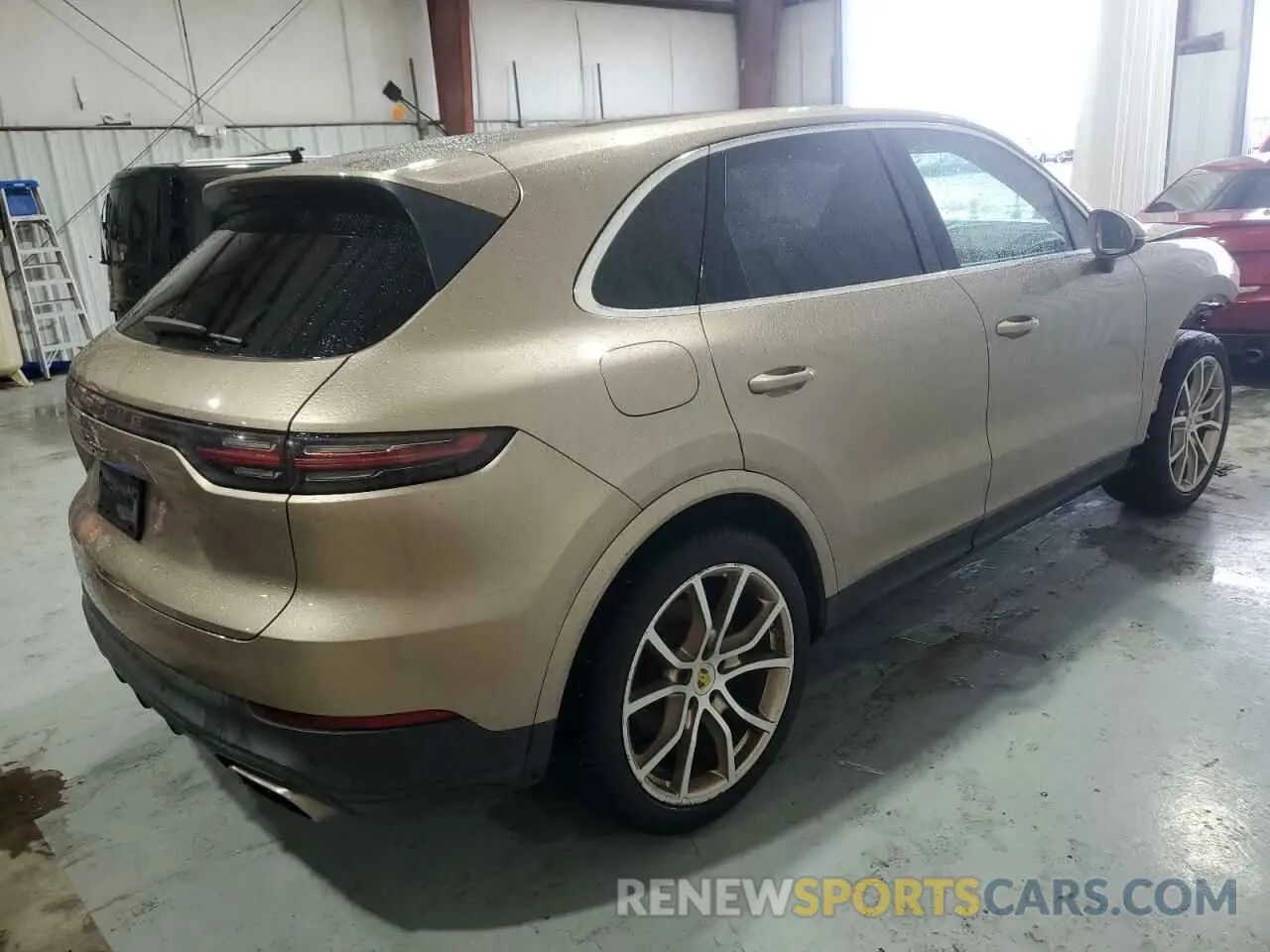 3 fotografías del automóvil dañado WP1AA2AY6KDA04730 PORSCHE CAYENNE 2019