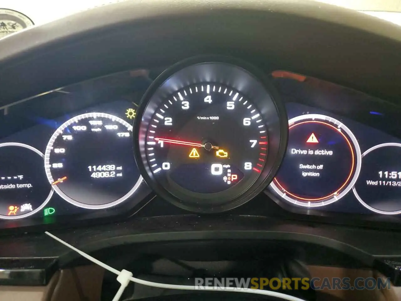 9 fotografías del automóvil dañado WP1AA2AY6KDA04730 PORSCHE CAYENNE 2019