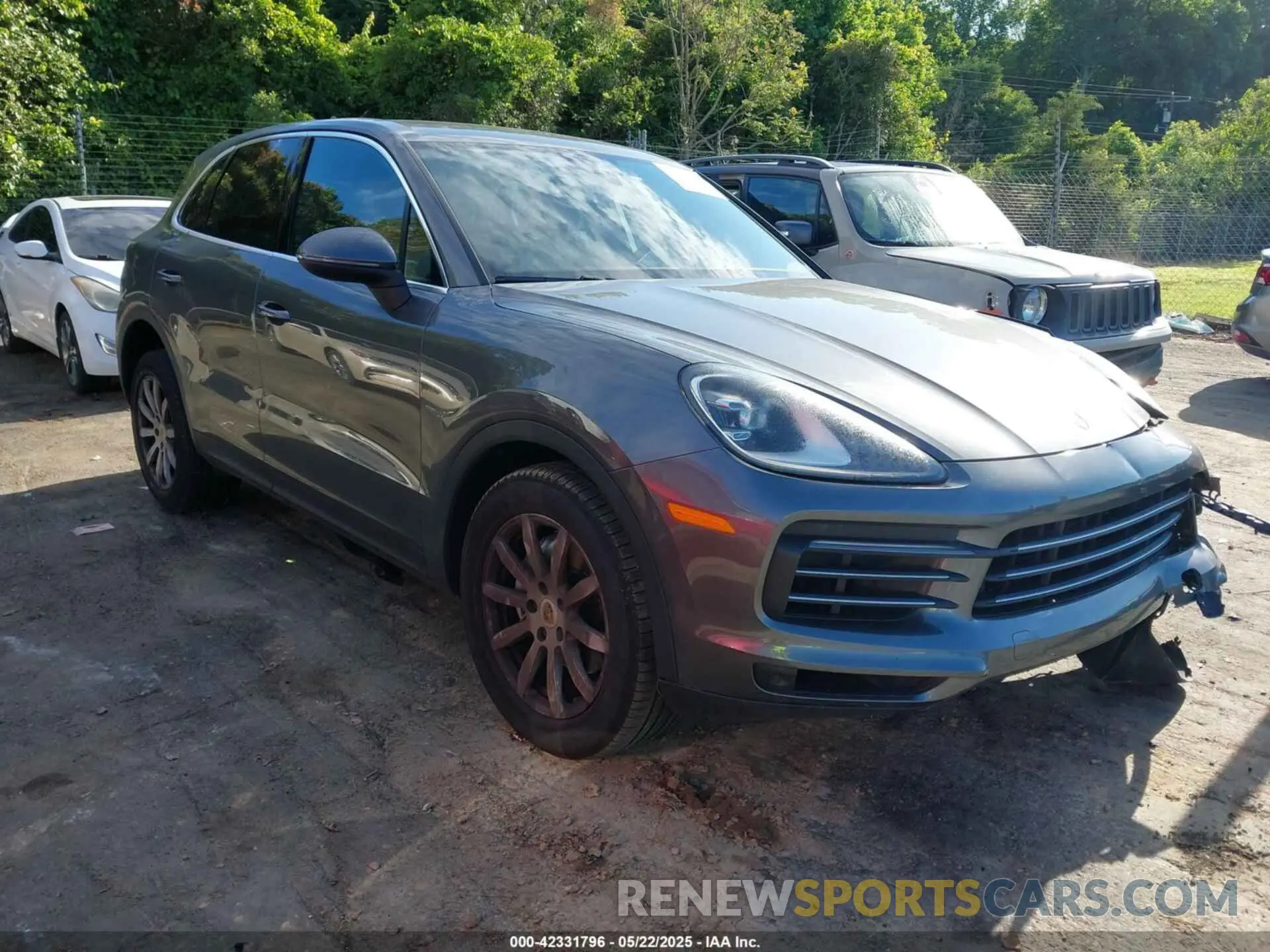 1 fotografías del automóvil dañado WP1AA2AY6KDA08082 PORSCHE CAYENNE 2019