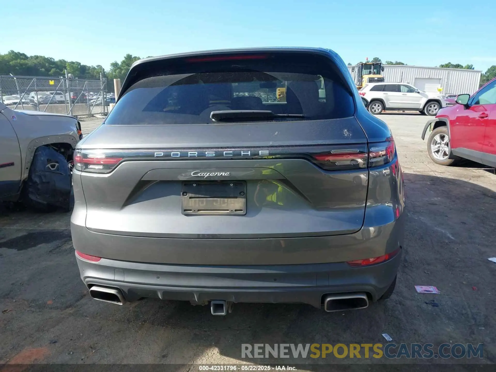 16 fotografías del automóvil dañado WP1AA2AY6KDA08082 PORSCHE CAYENNE 2019