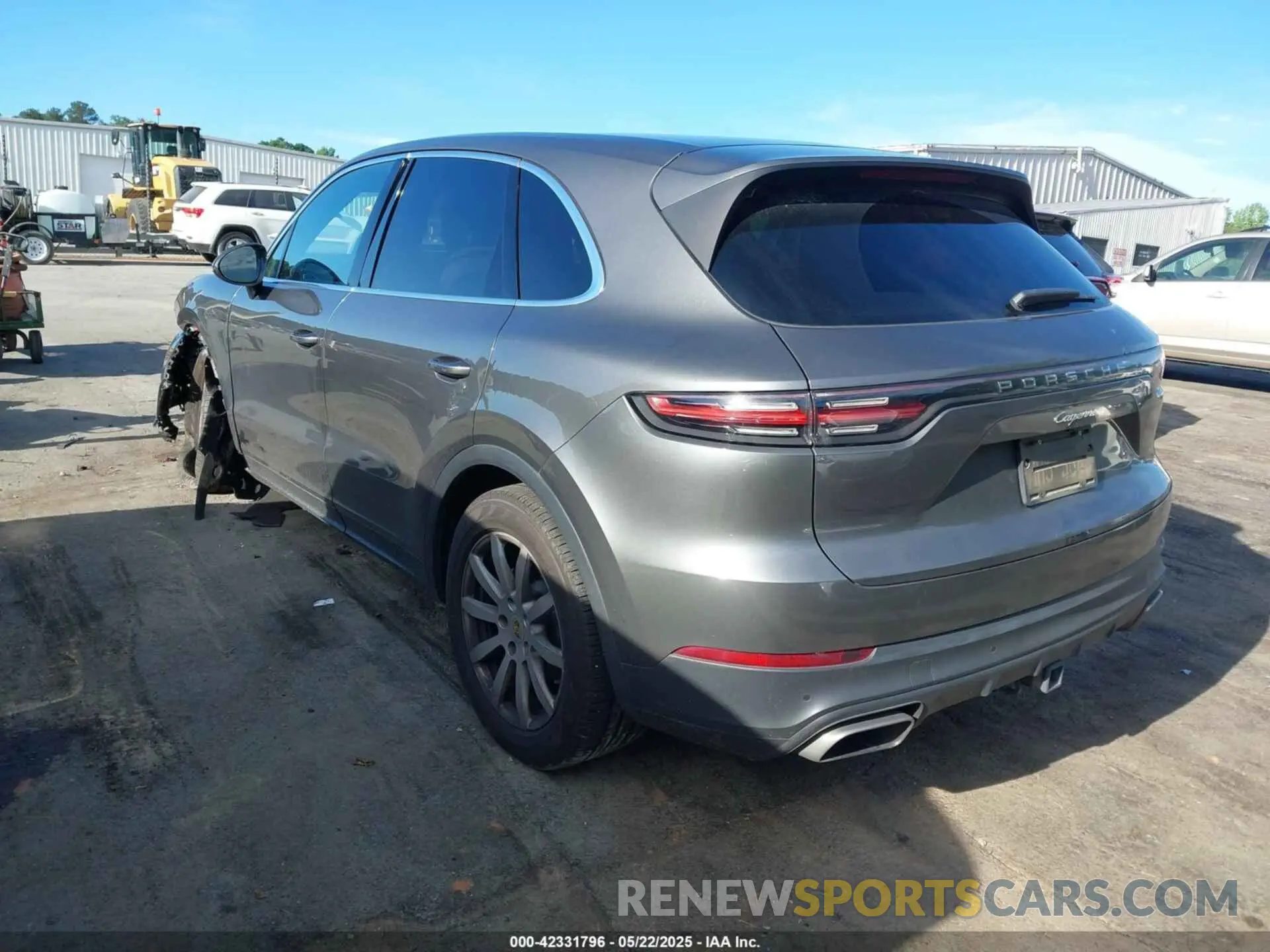 3 fotografías del automóvil dañado WP1AA2AY6KDA08082 PORSCHE CAYENNE 2019