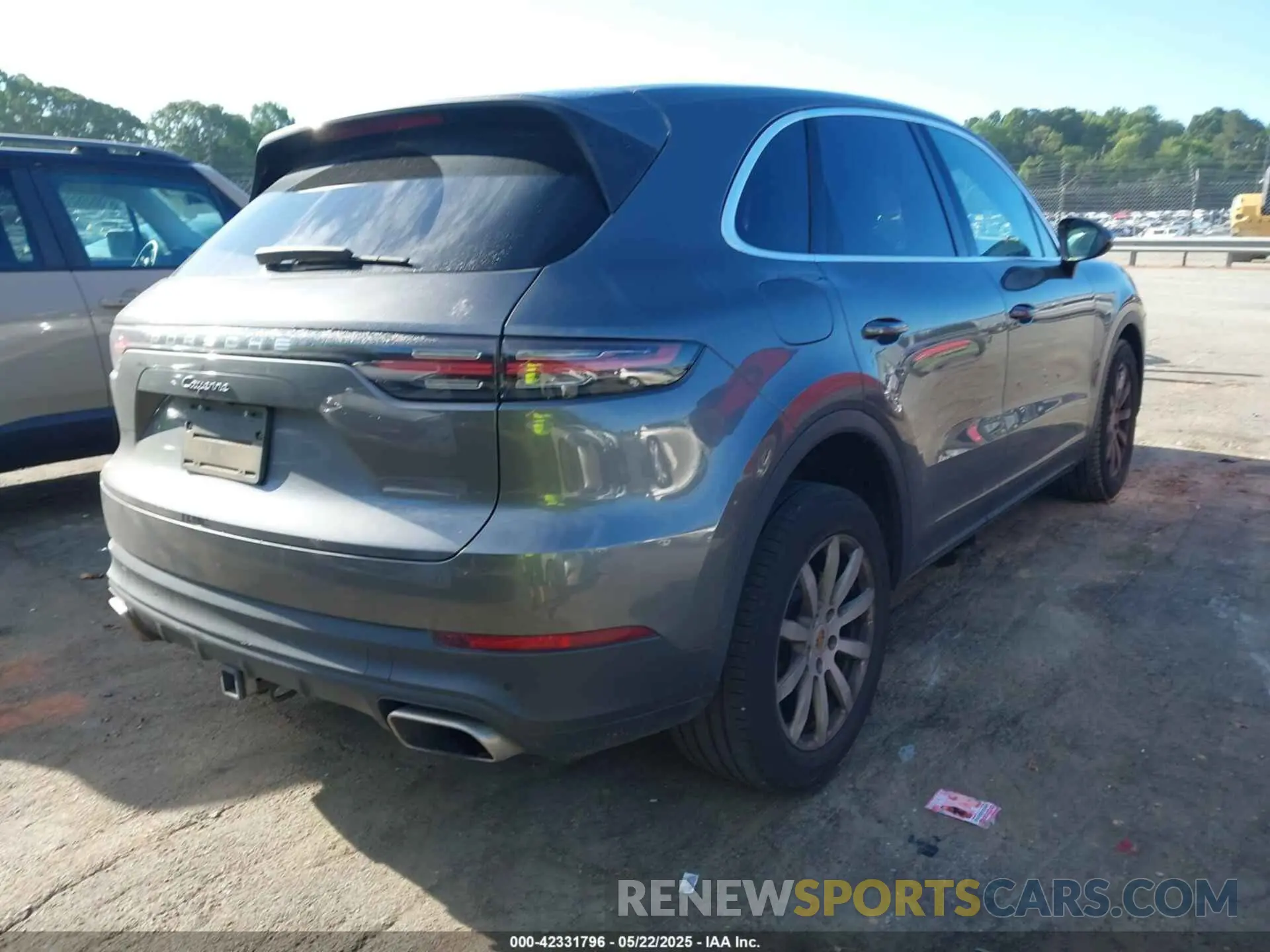 4 fotografías del automóvil dañado WP1AA2AY6KDA08082 PORSCHE CAYENNE 2019