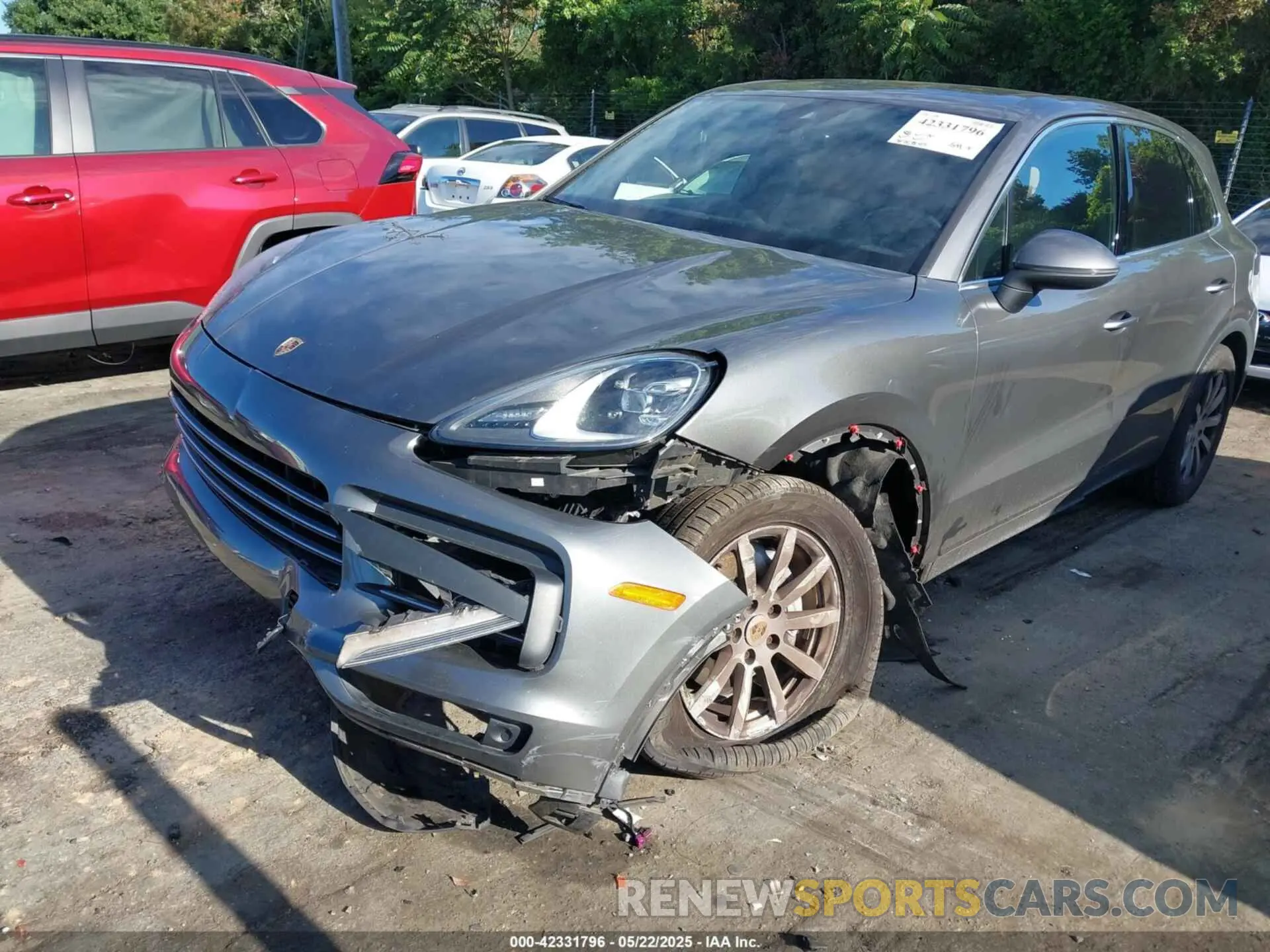 6 fotografías del automóvil dañado WP1AA2AY6KDA08082 PORSCHE CAYENNE 2019