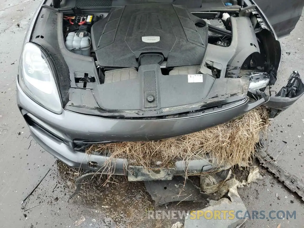 12 fotografías del automóvil dañado WP1AA2AY6KDA09152 PORSCHE CAYENNE 2019
