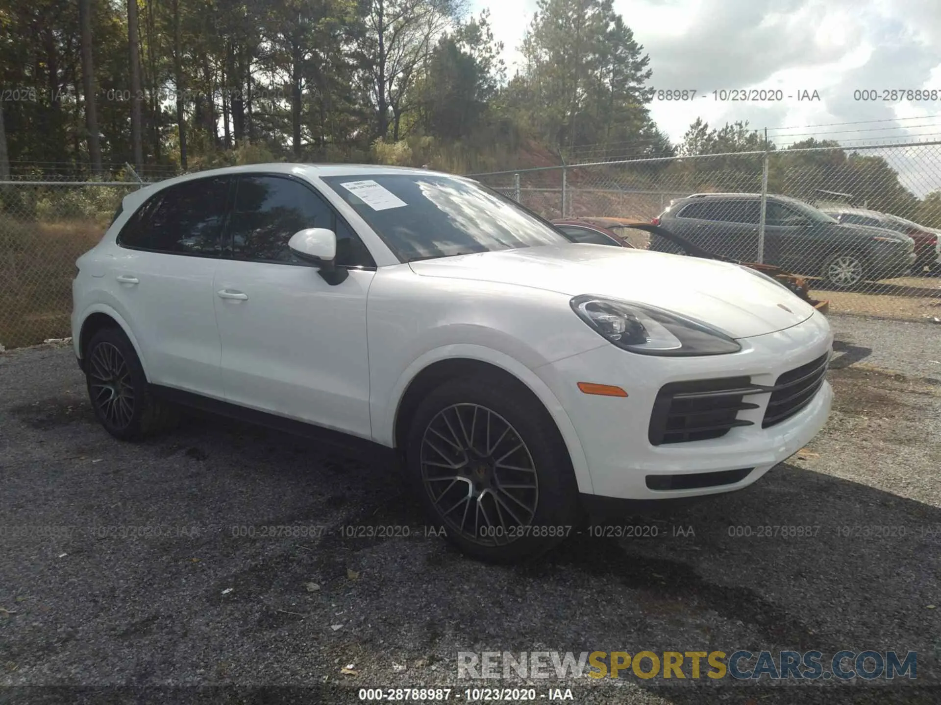1 fotografías del automóvil dañado WP1AA2AY6KDA10639 PORSCHE CAYENNE 2019
