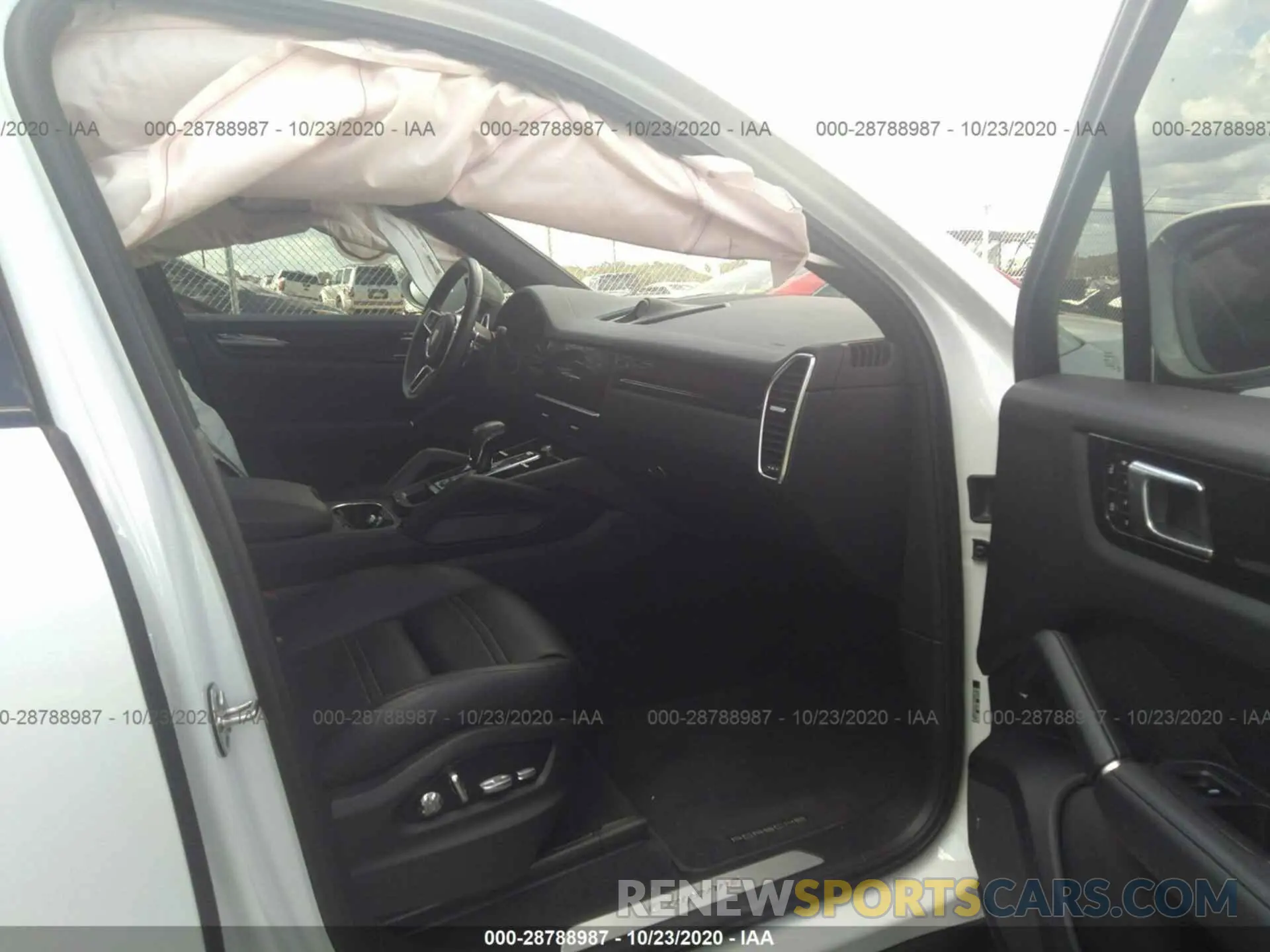 5 fotografías del automóvil dañado WP1AA2AY6KDA10639 PORSCHE CAYENNE 2019