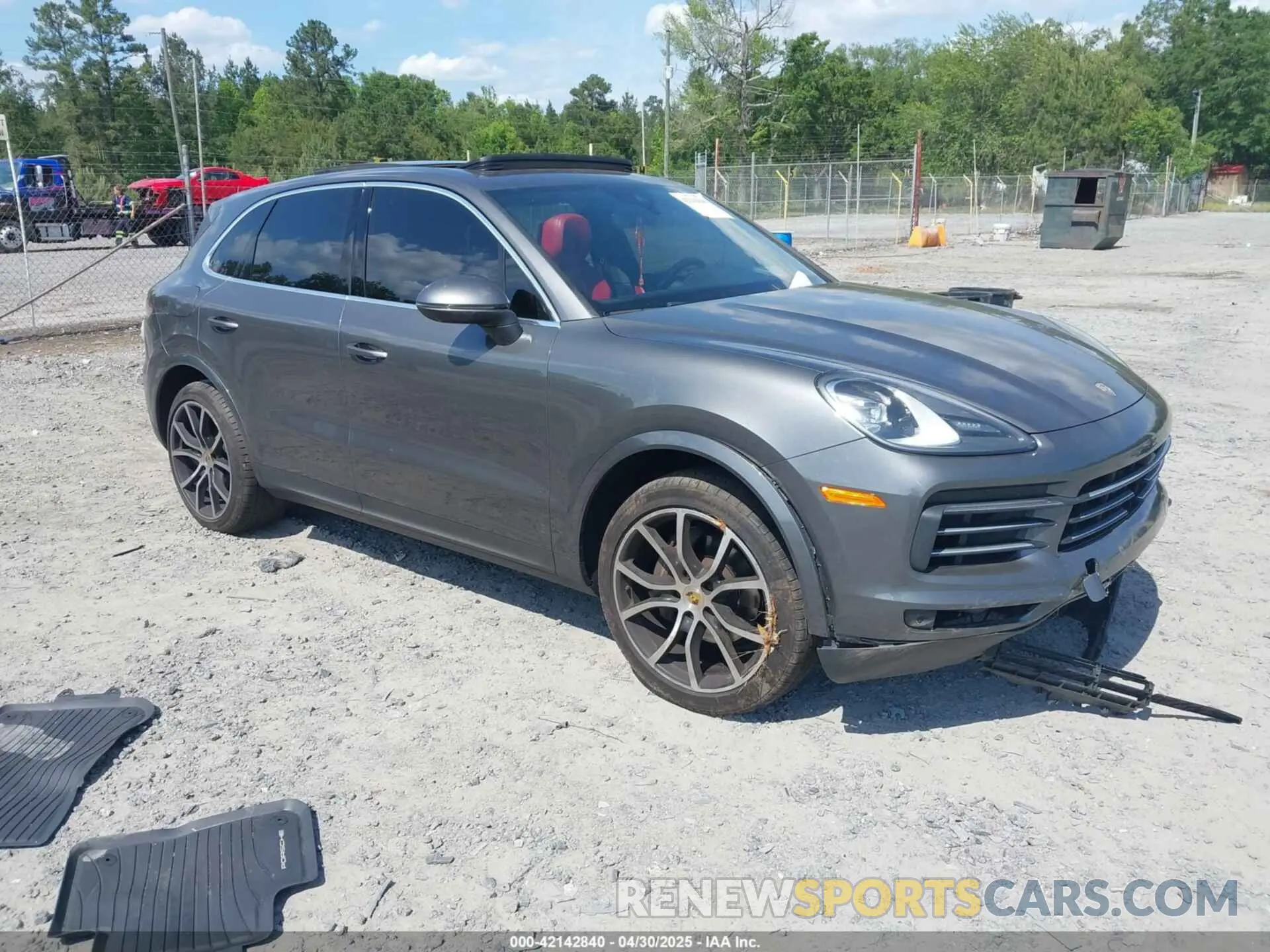 1 fotografías del automóvil dañado WP1AA2AY7KDA05496 PORSCHE CAYENNE 2019