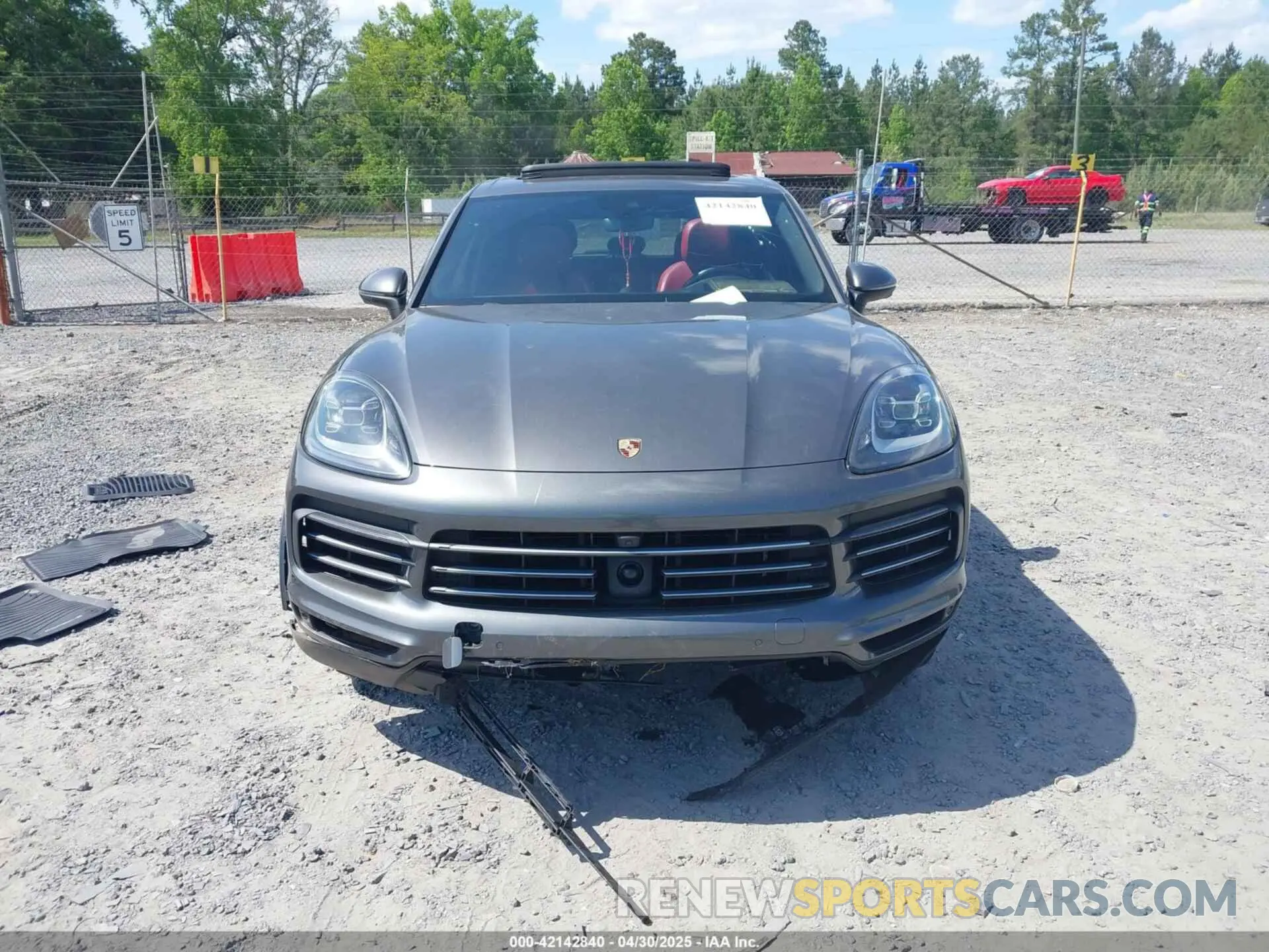 11 fotografías del automóvil dañado WP1AA2AY7KDA05496 PORSCHE CAYENNE 2019