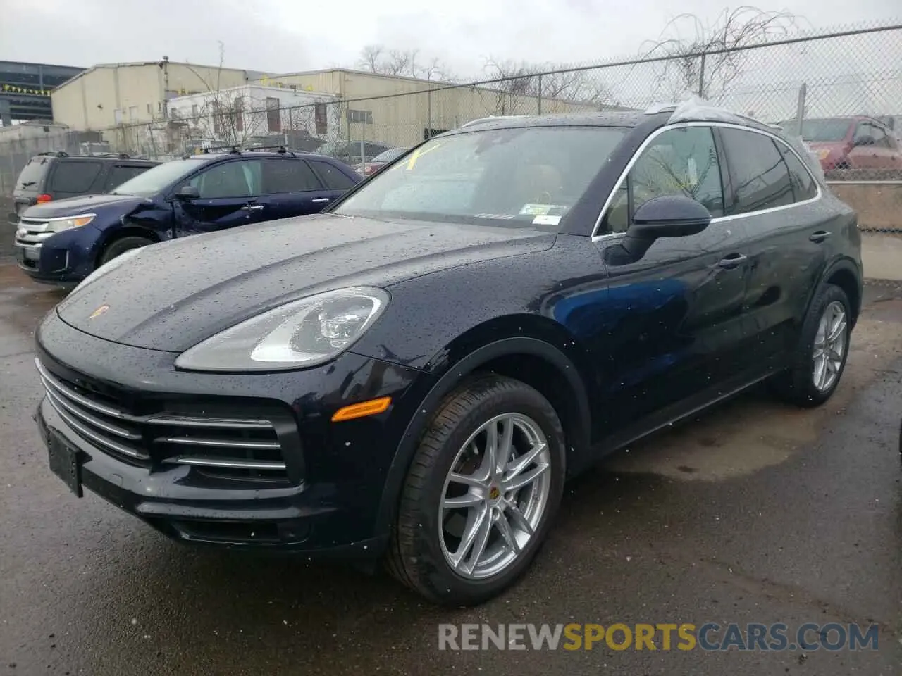 2 fotografías del automóvil dañado WP1AA2AY7KDA08091 PORSCHE CAYENNE 2019