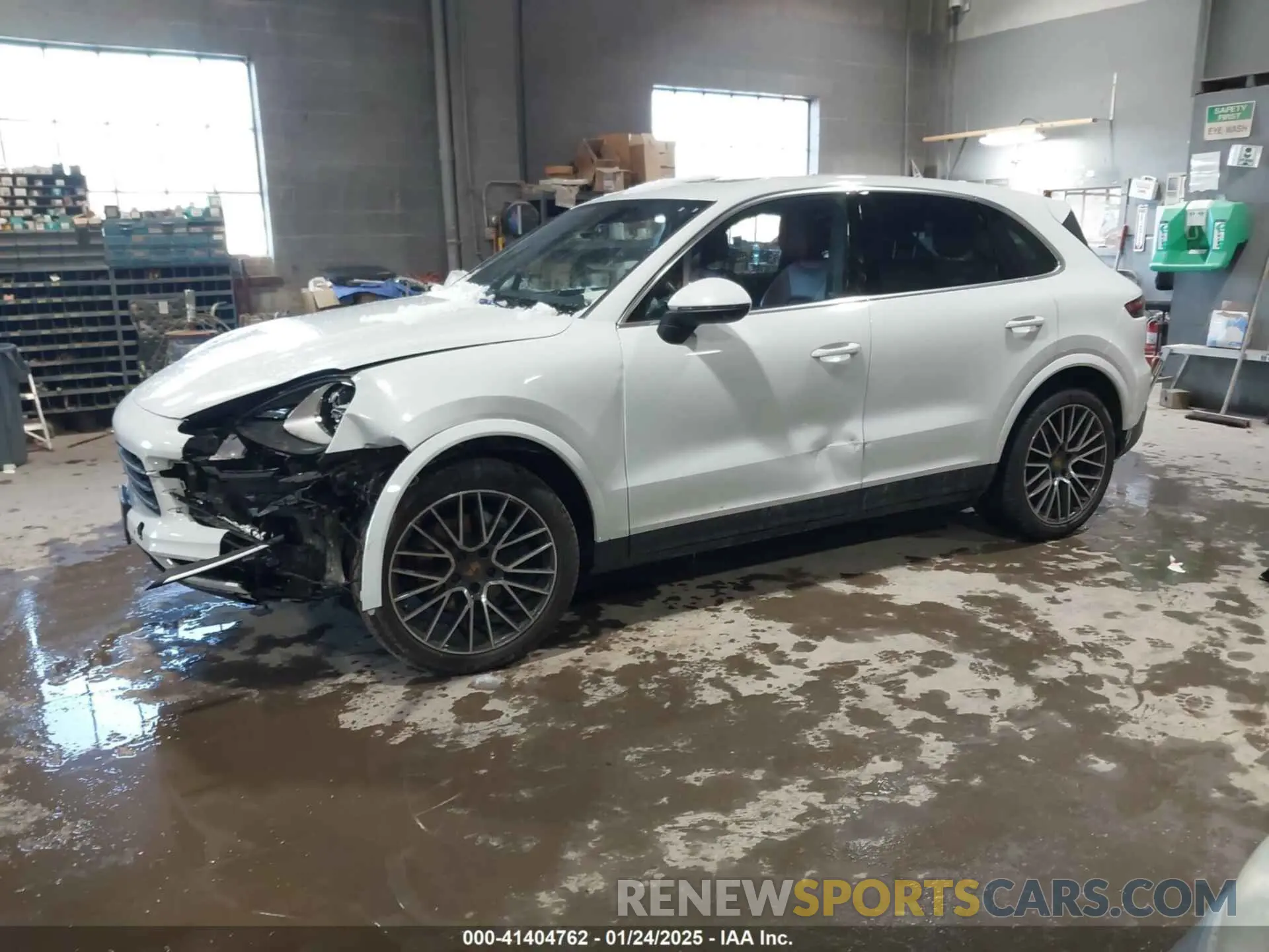 2 fotografías del automóvil dañado WP1AA2AY8KDA10870 PORSCHE CAYENNE 2019