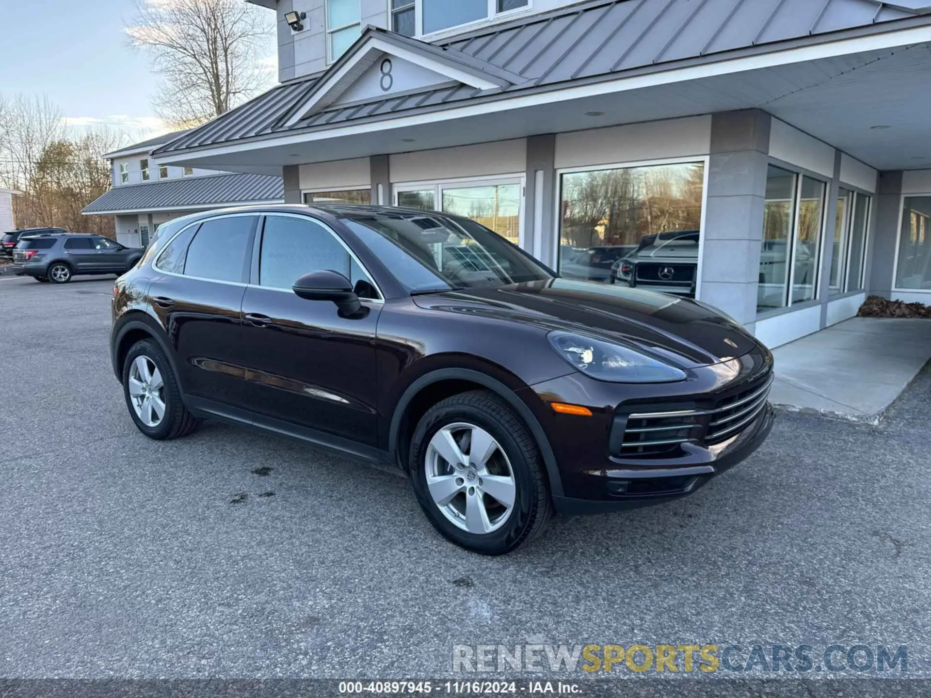 1 fotografías del automóvil dañado WP1AA2AY9KDA01627 PORSCHE CAYENNE 2019