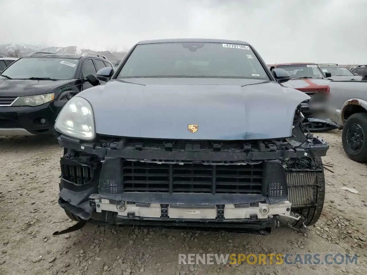5 fotografías del automóvil dañado WP1AA2AYXKDA00034 PORSCHE CAYENNE 2019