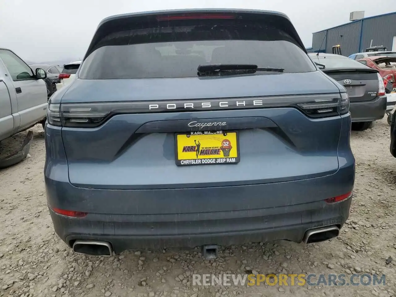 6 fotografías del automóvil dañado WP1AA2AYXKDA00034 PORSCHE CAYENNE 2019