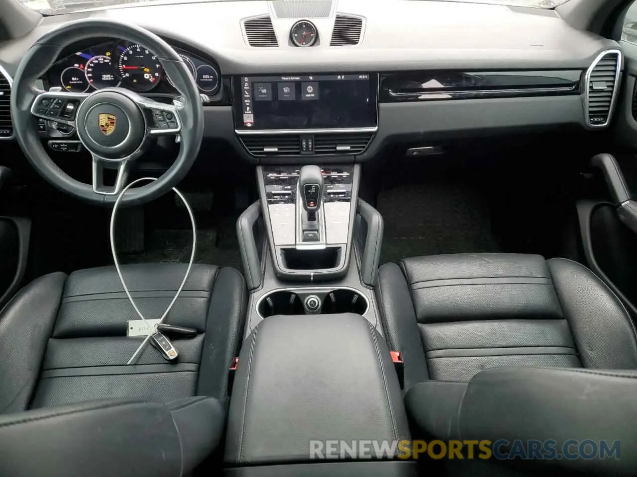 8 fotografías del automóvil dañado WP1AA2AYXKDA00034 PORSCHE CAYENNE 2019