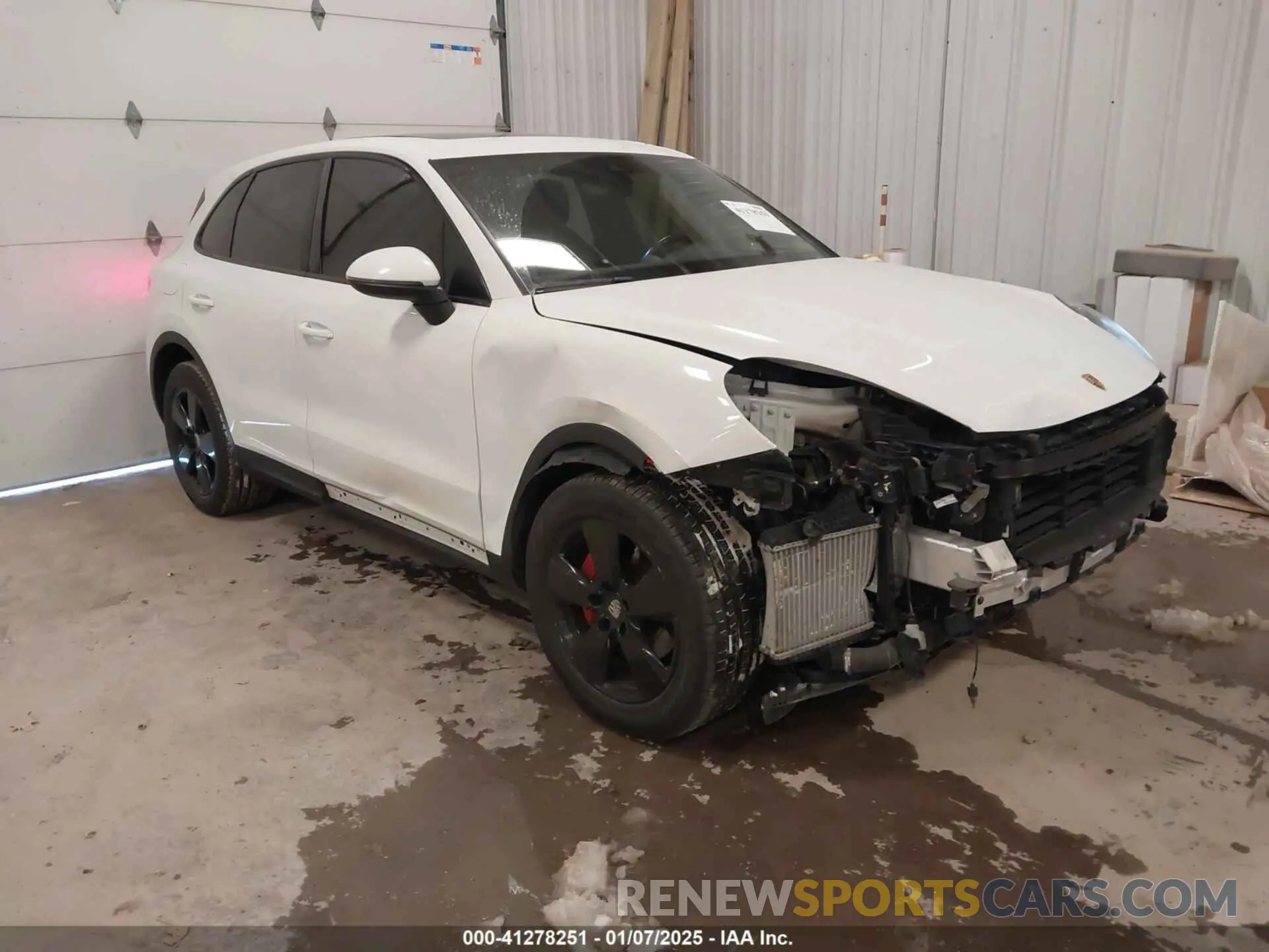 1 fotografías del automóvil dañado WP1AA2AYXKDA01684 PORSCHE CAYENNE 2019