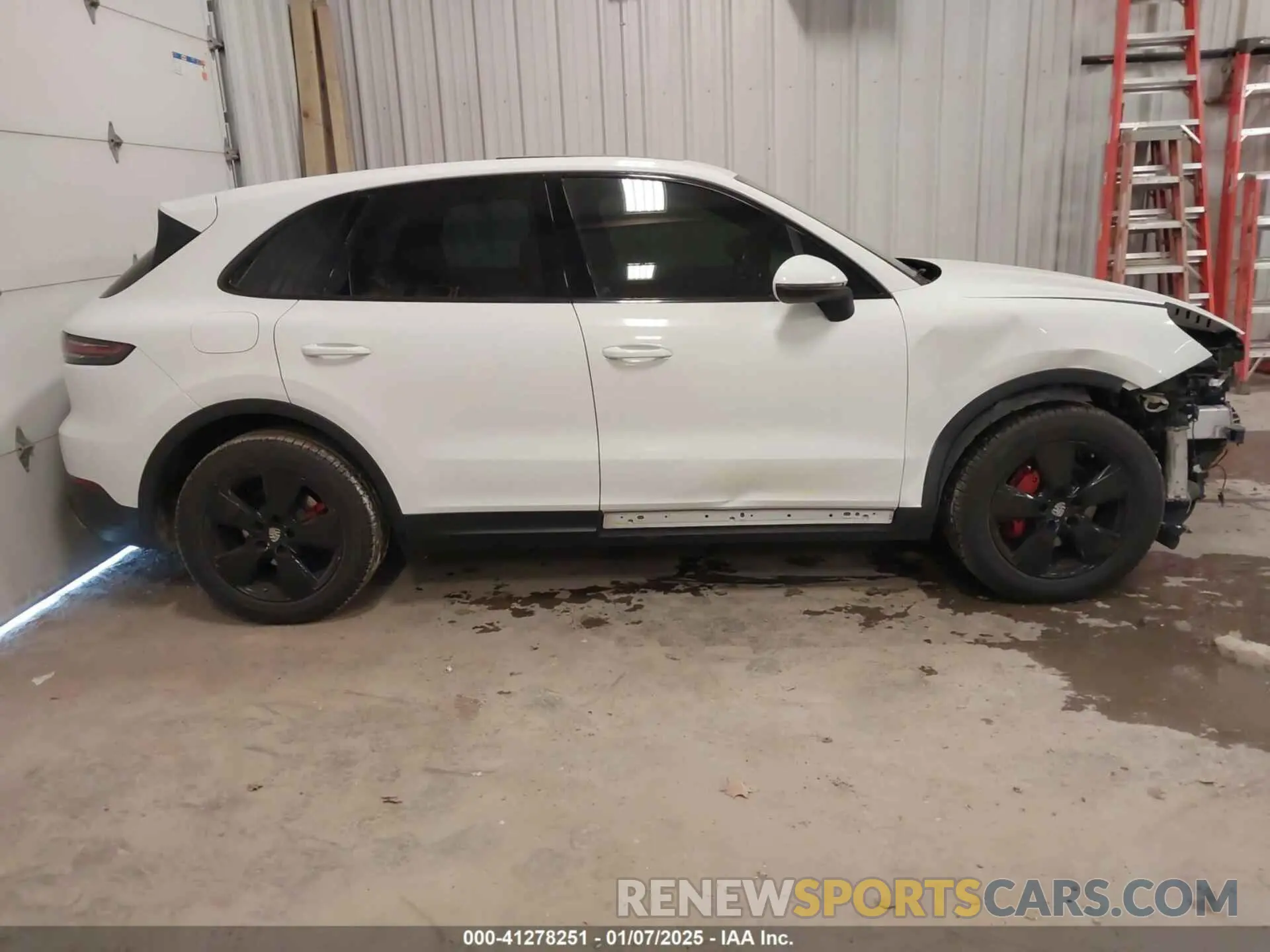 13 fotografías del automóvil dañado WP1AA2AYXKDA01684 PORSCHE CAYENNE 2019