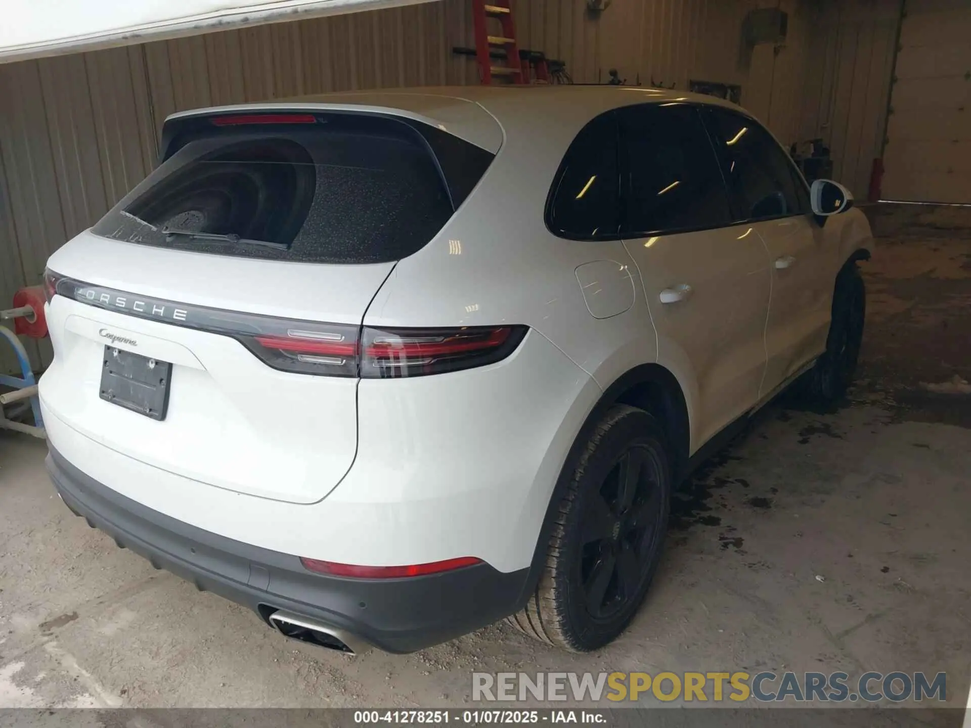 4 fotografías del automóvil dañado WP1AA2AYXKDA01684 PORSCHE CAYENNE 2019