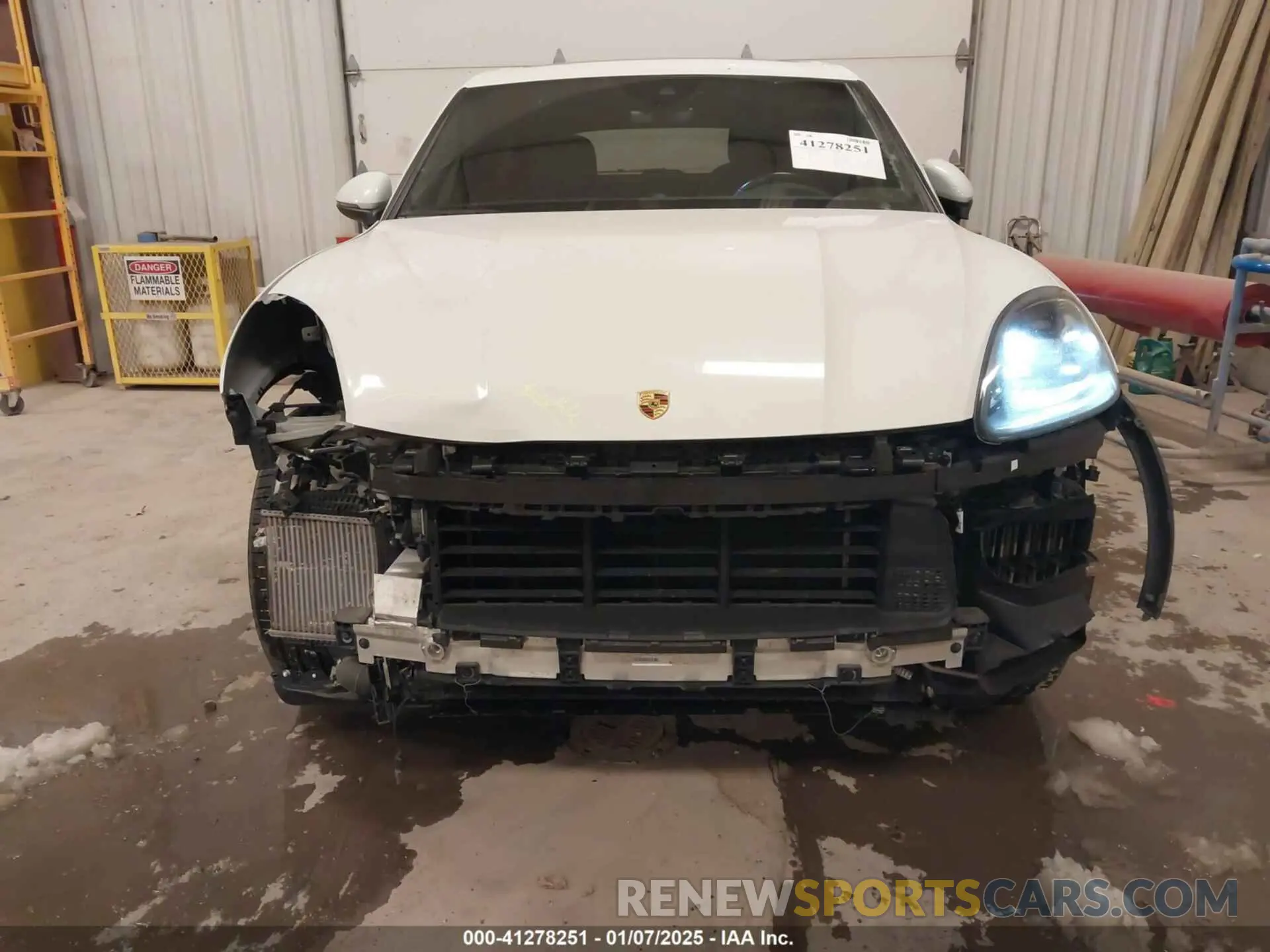 6 fotografías del automóvil dañado WP1AA2AYXKDA01684 PORSCHE CAYENNE 2019