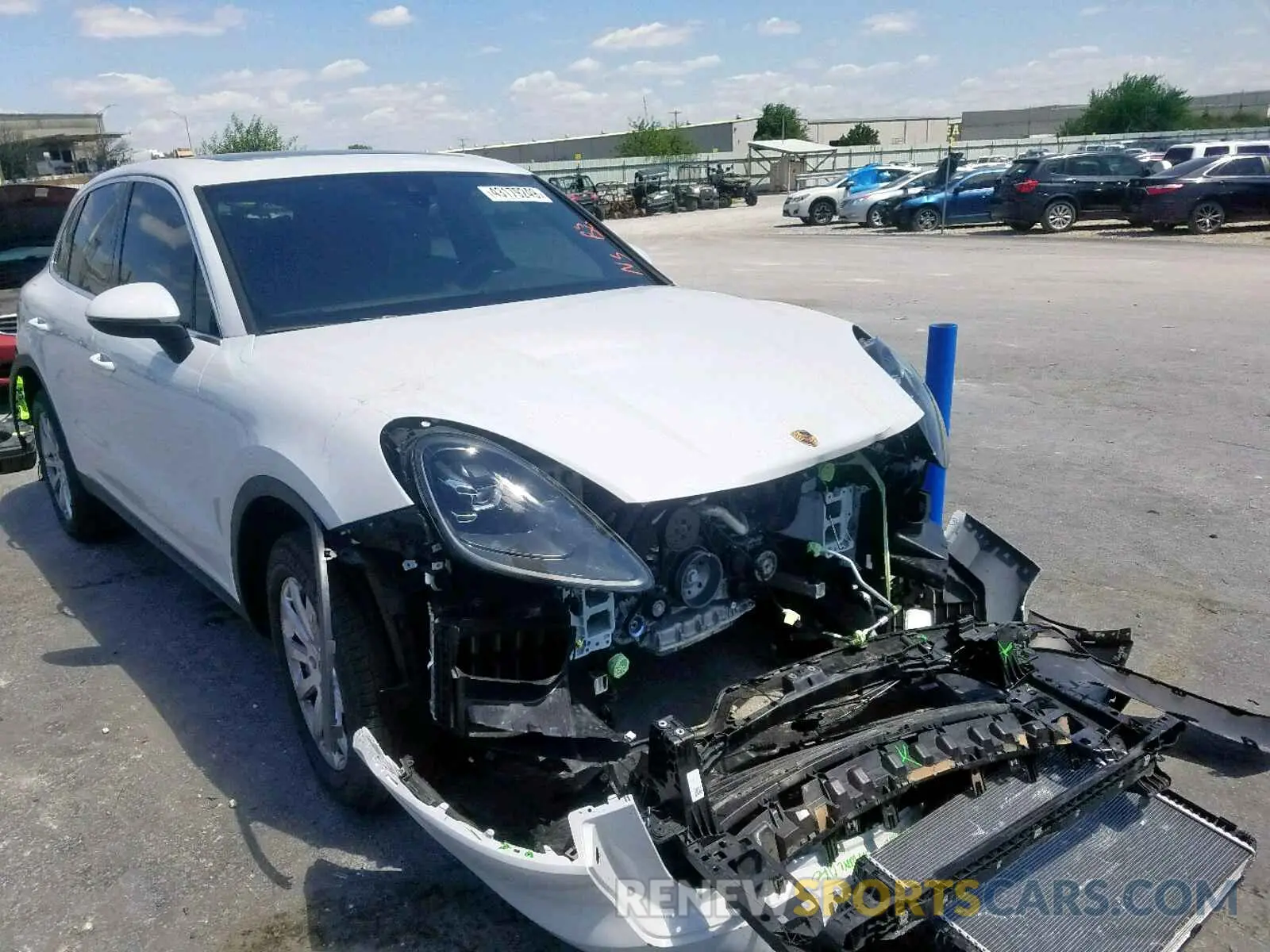 1 fotografías del automóvil dañado WP1AA2AYXKDA07730 PORSCHE CAYENNE 2019