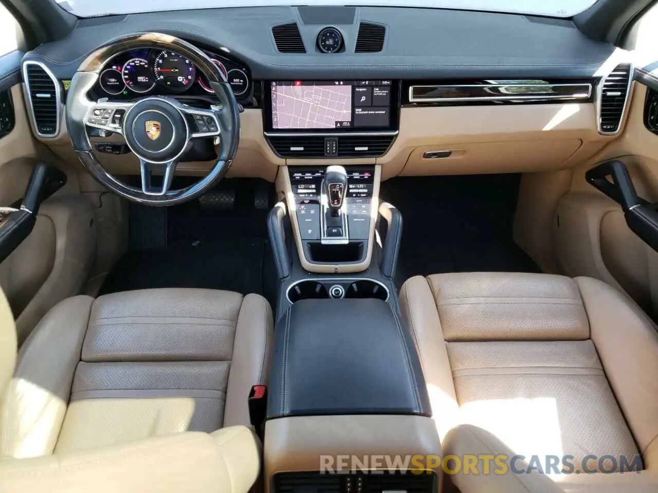 9 fotografías del automóvil dañado WP1AA2AYXKDA09722 PORSCHE CAYENNE 2019