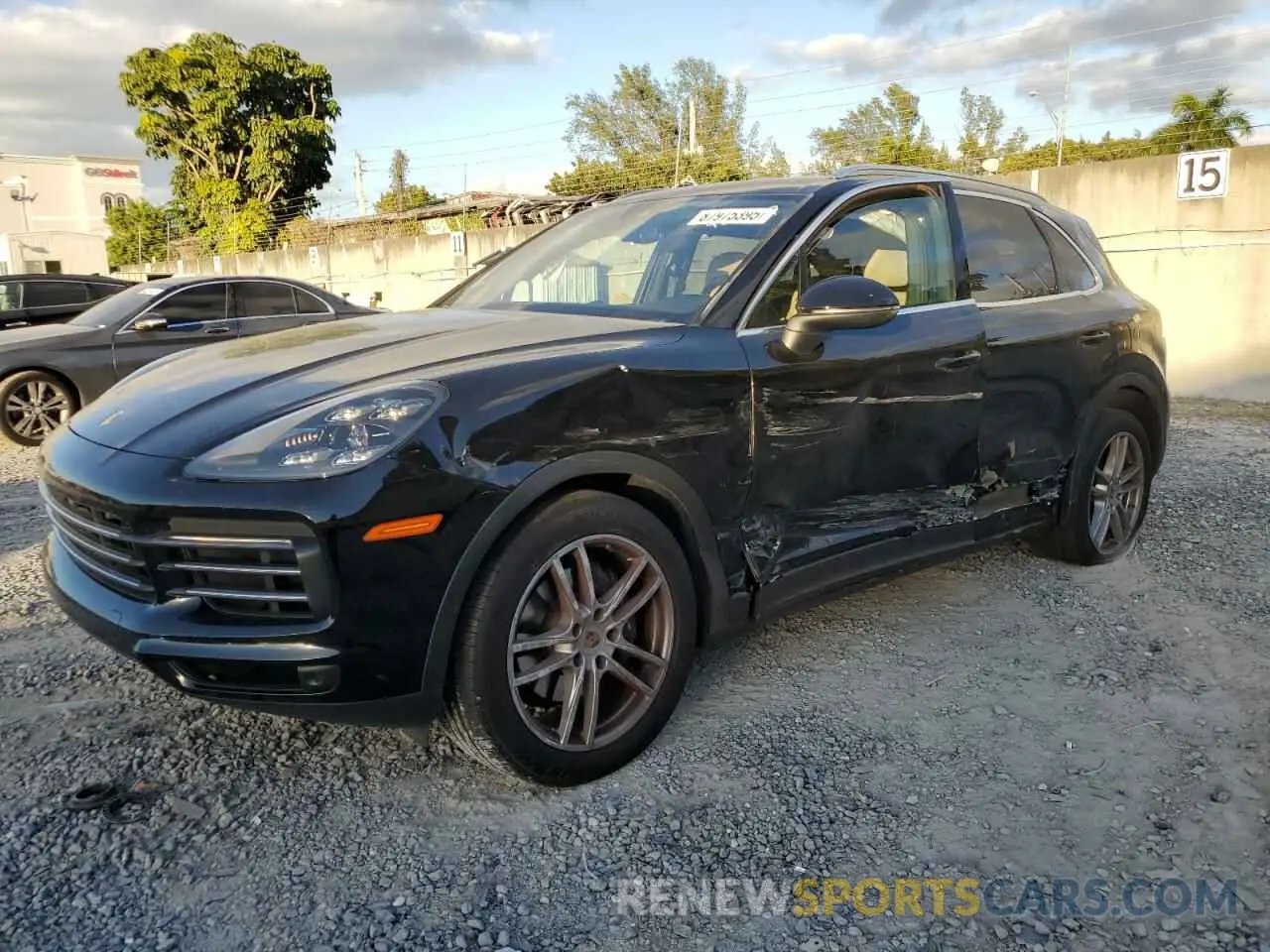 1 fotografías del automóvil dañado WP1AA2AYXKDA10580 PORSCHE CAYENNE 2019