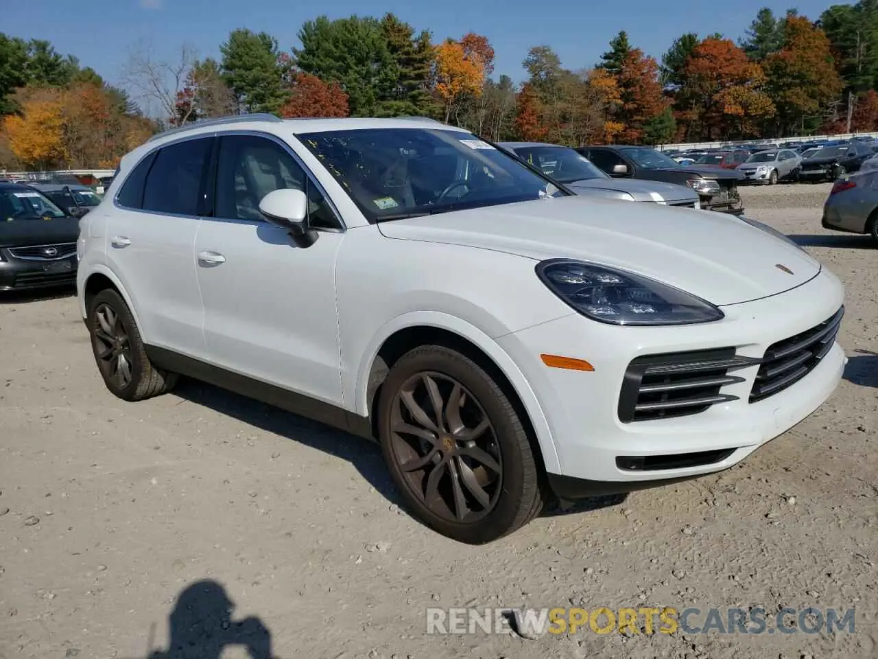 4 fotografías del automóvil dañado WP1AB2AY0KDA62362 PORSCHE CAYENNE 2019