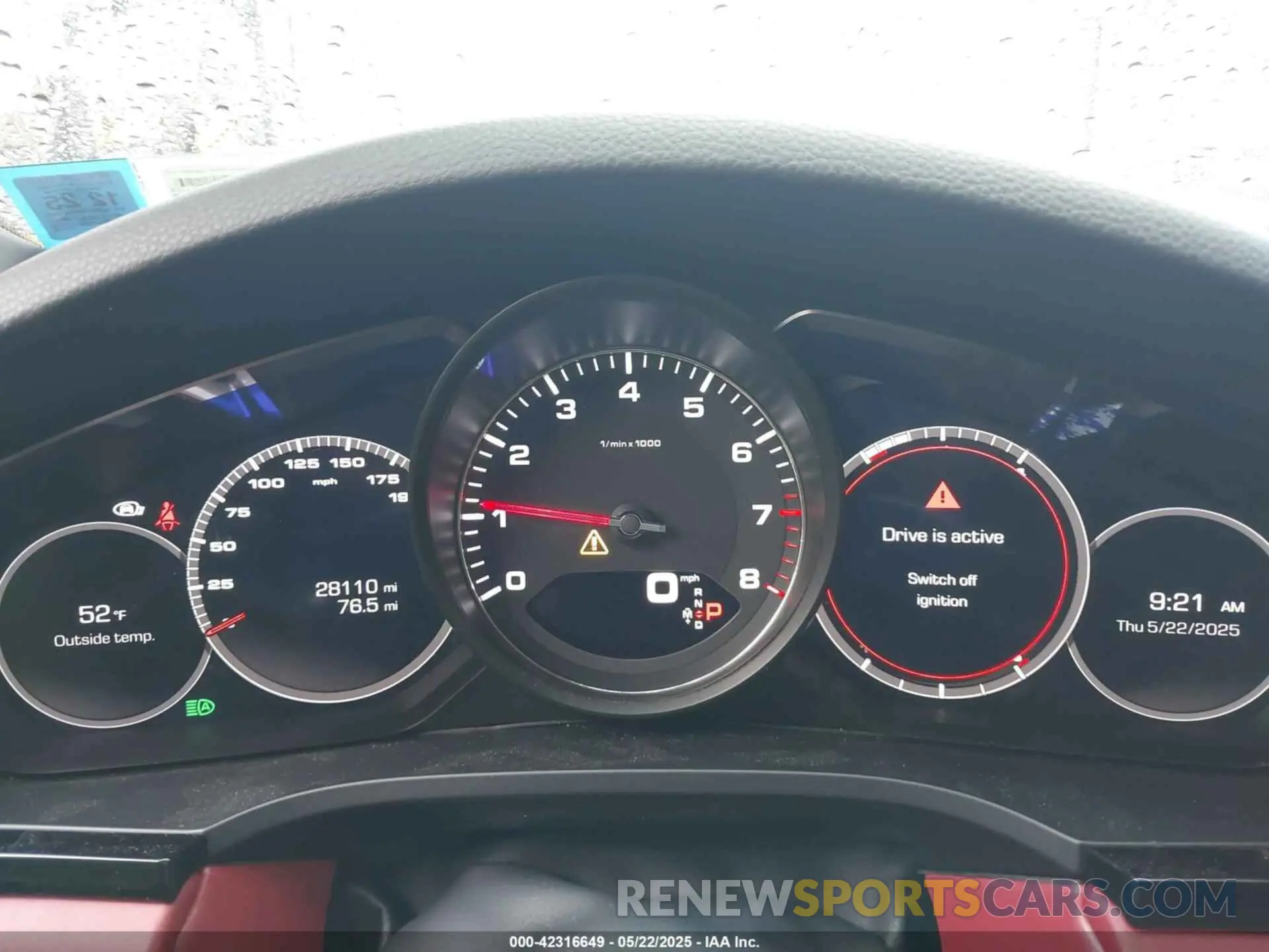7 fotografías del automóvil dañado WP1AB2AY2KDA64548 PORSCHE CAYENNE 2019