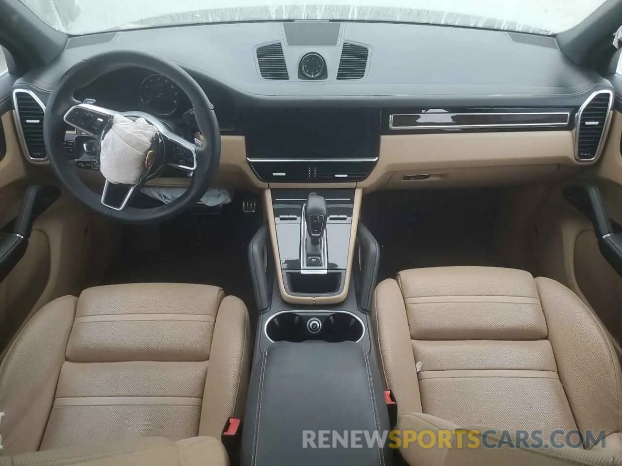 8 fotografías del automóvil dañado WP1AB2AY3KDA61528 PORSCHE CAYENNE 2019