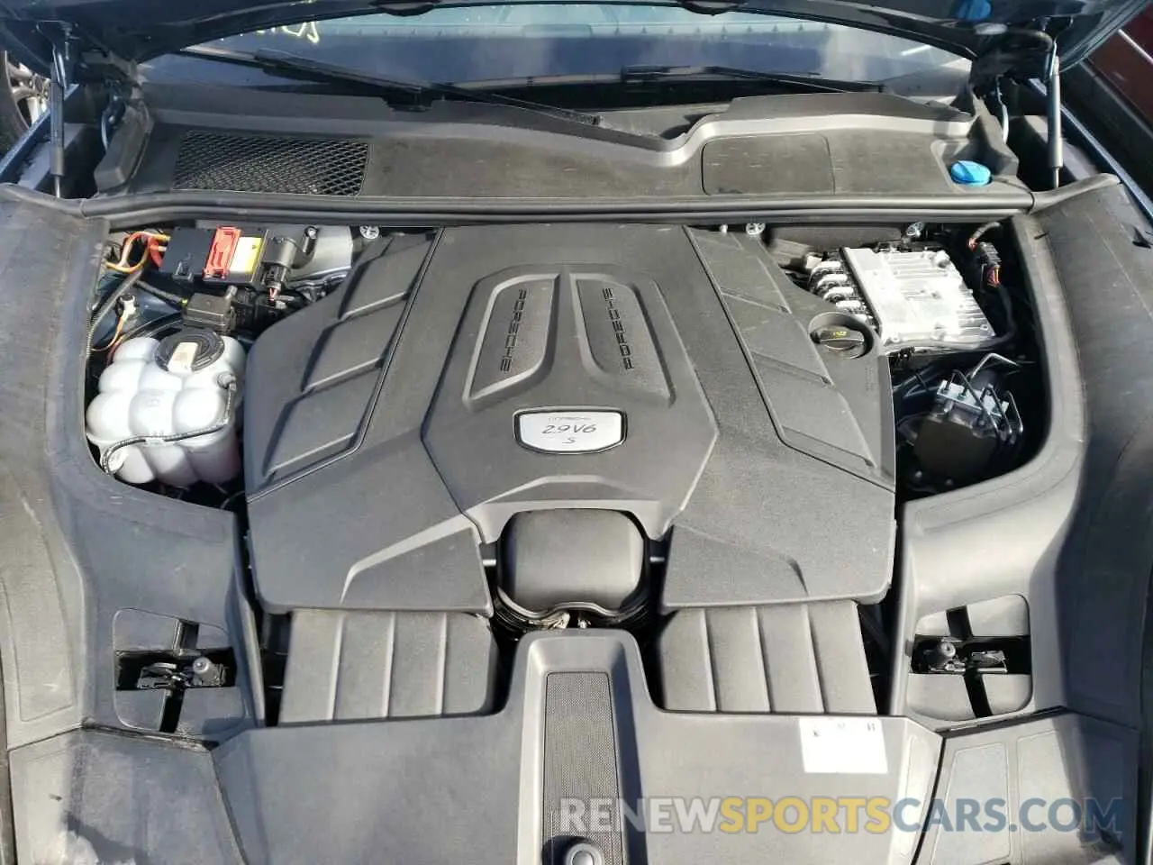 7 fotografías del automóvil dañado WP1AB2AY4KDA65636 PORSCHE CAYENNE 2019